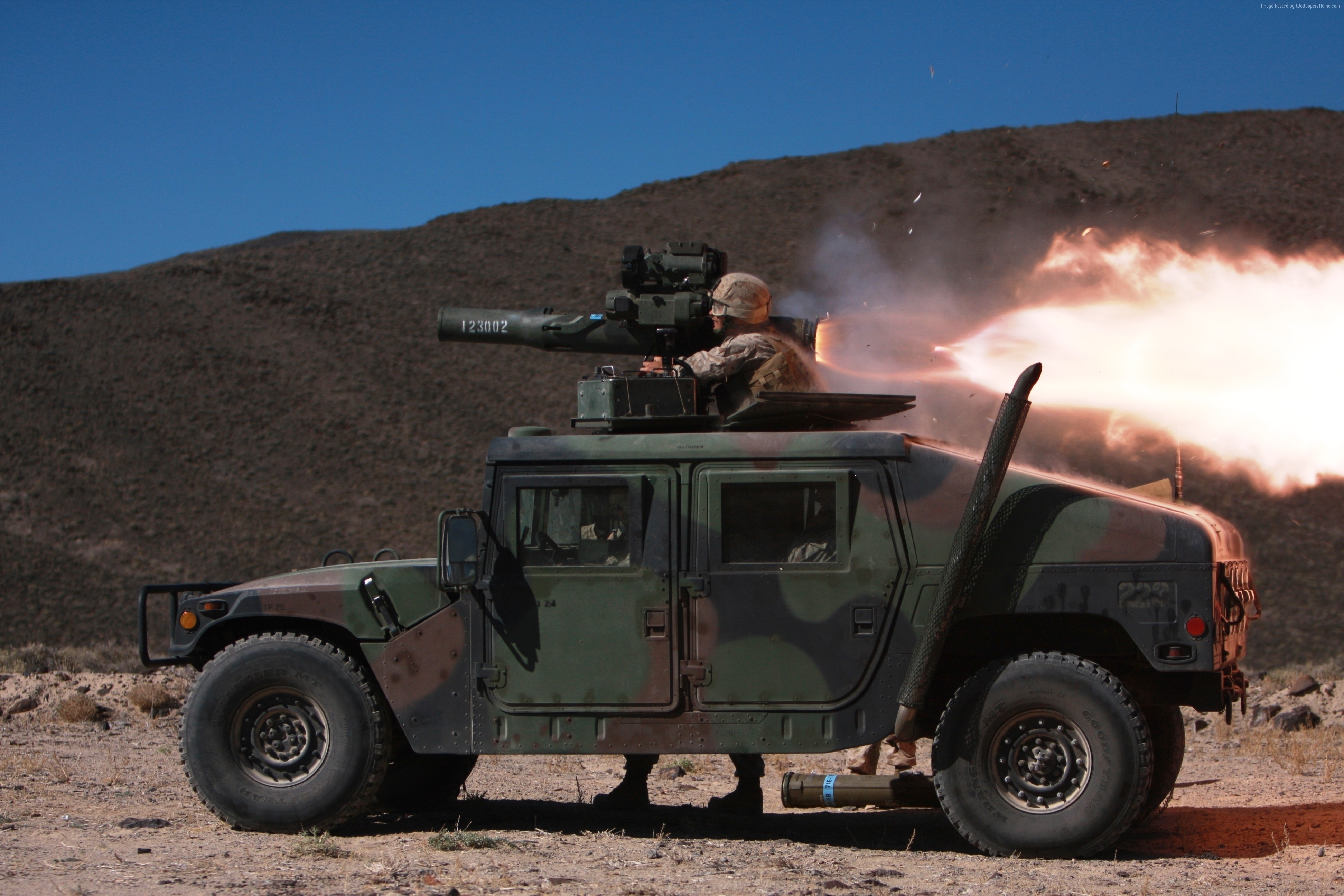 #rocket launch, #HMMWV, #U.S. Army, #SUV, #soldier, #Humvee. Mocah HD Wallpaper