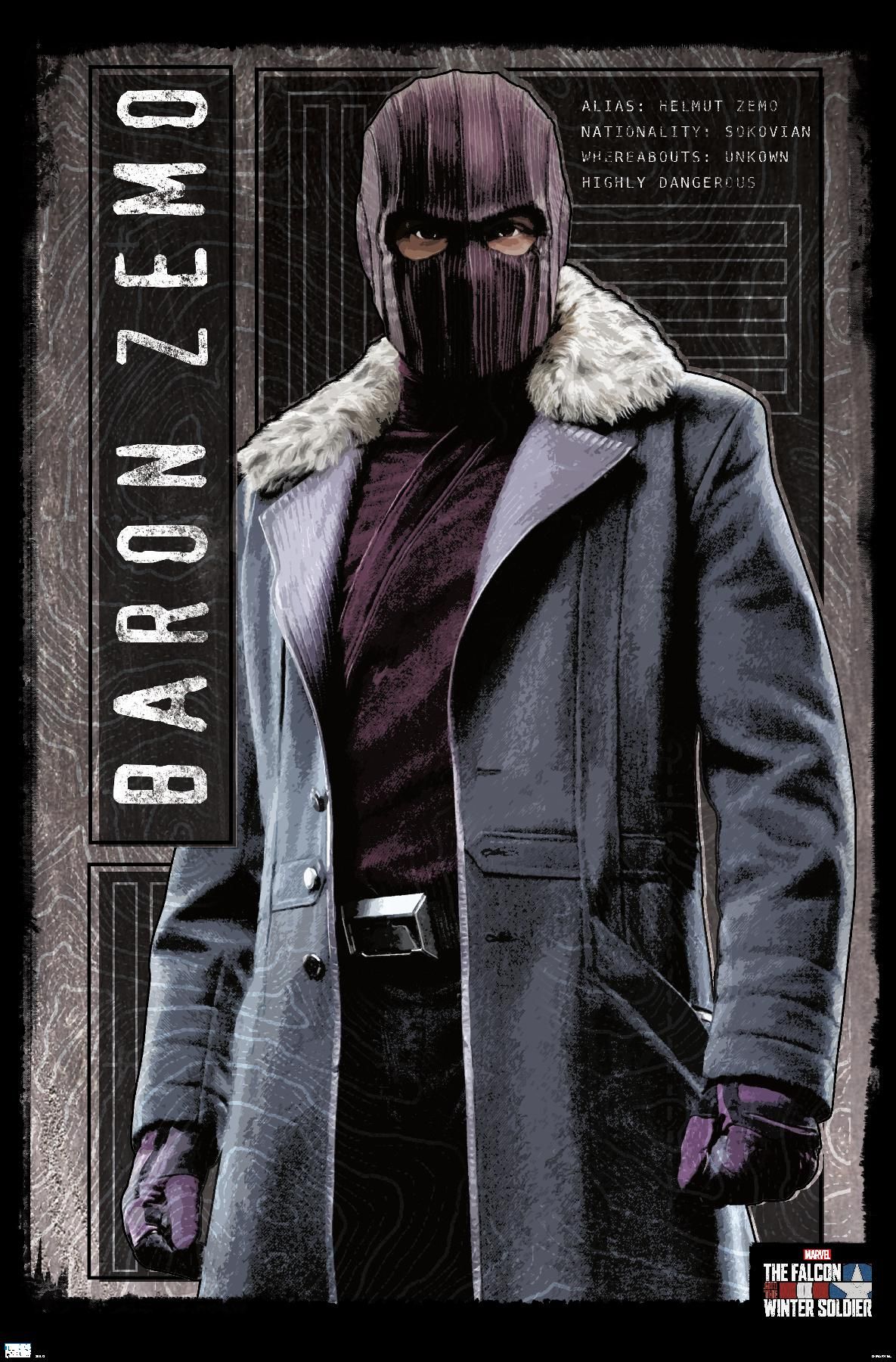 Marvel Television Falcon and Winter Soldier Zemo. Baron zemo, Falcon and winter soldier, Marvel