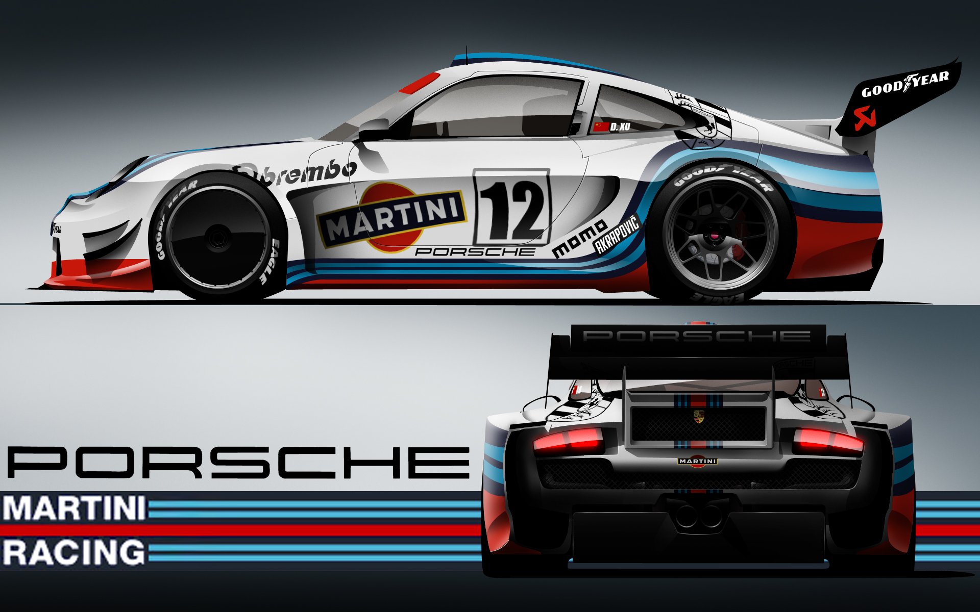 martini, Racing, Porsche Wallpaper HD / Desktop and Mobile Background