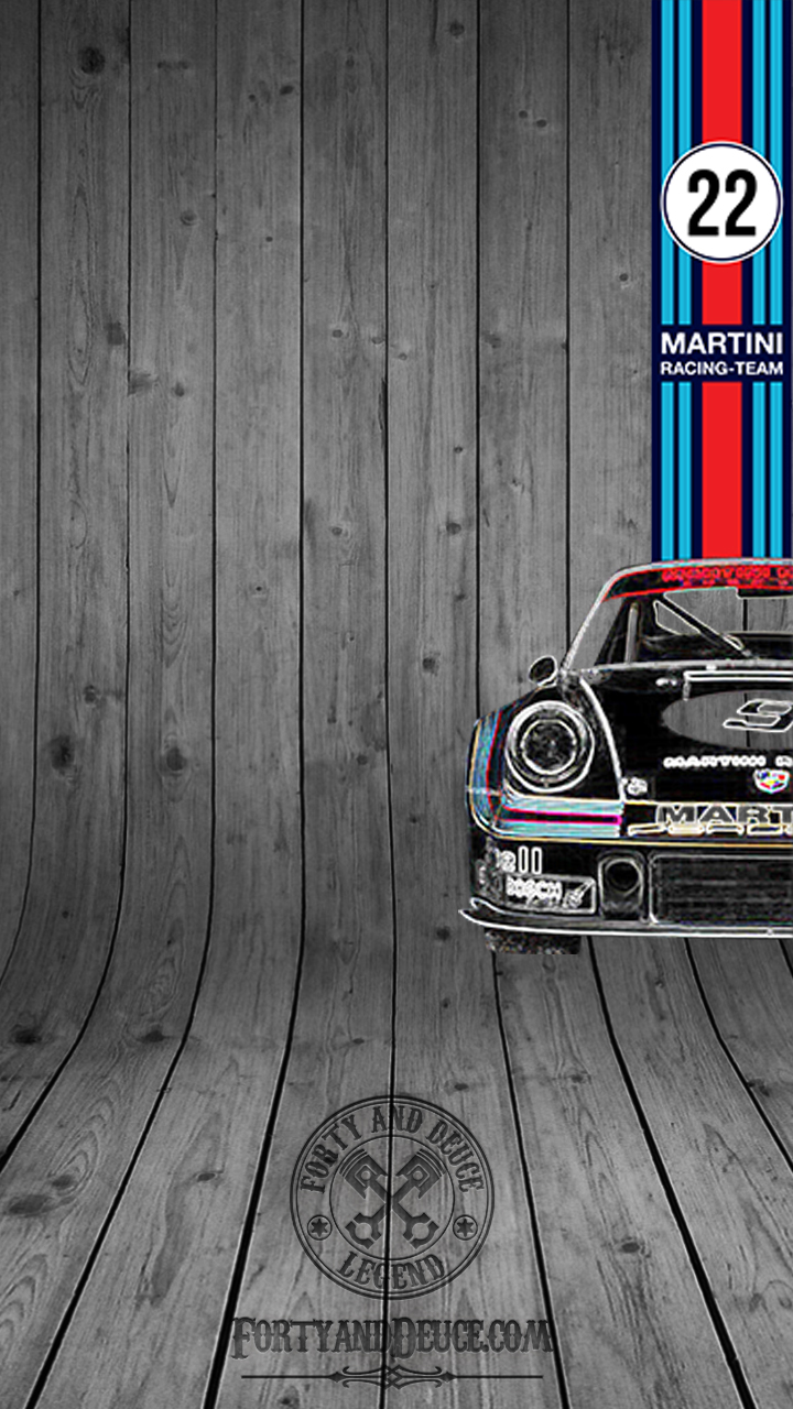 Porsche 911 Martini Half Car. iPhone Android Phones Smart Phone Phone Tablet Wallpaper Screensaver Mobile Samsung&Deuce. The House of Awesomeness Ordinary, Awesome