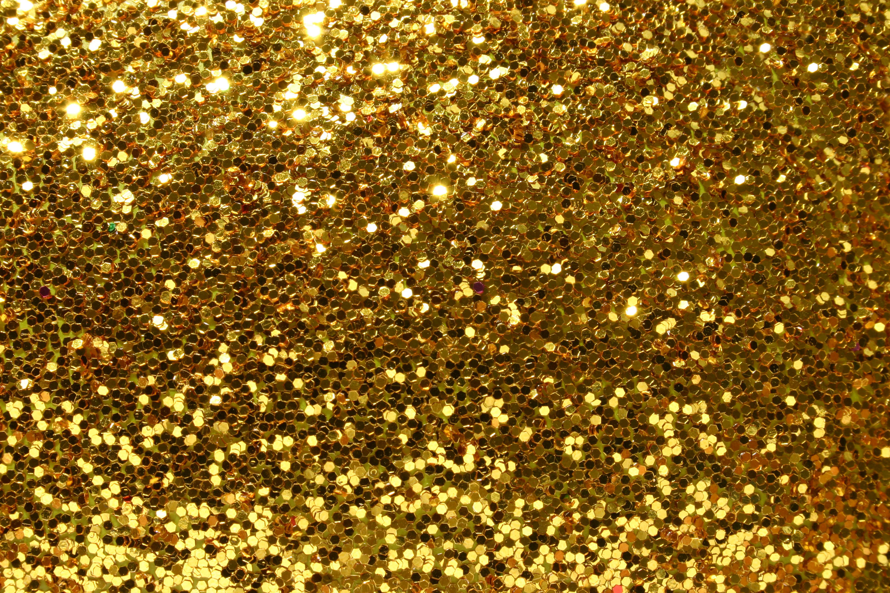 Golden Glitter Wallpaper HD