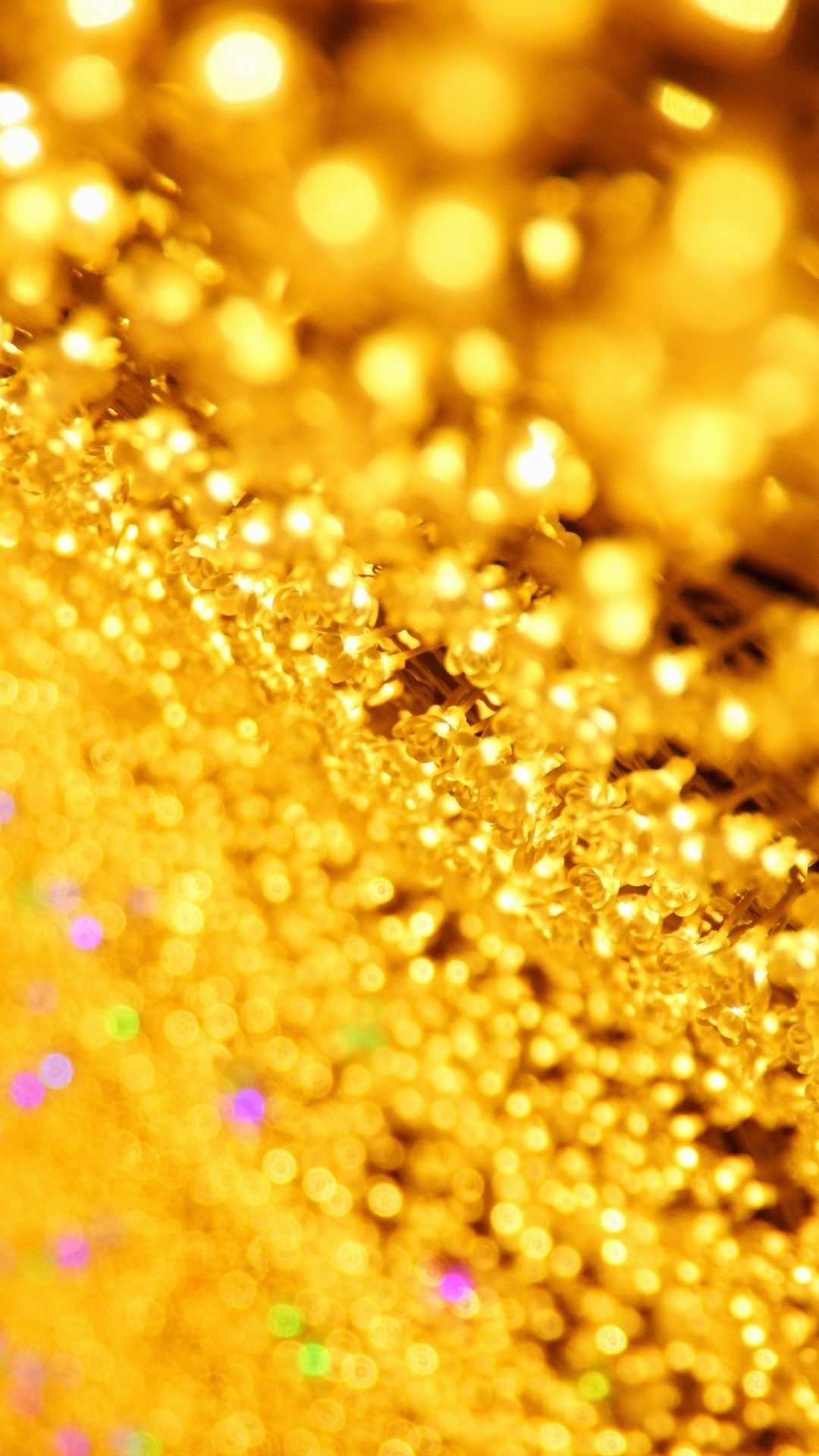 Wallpaper Gold Sparkle Android Wallpaper
