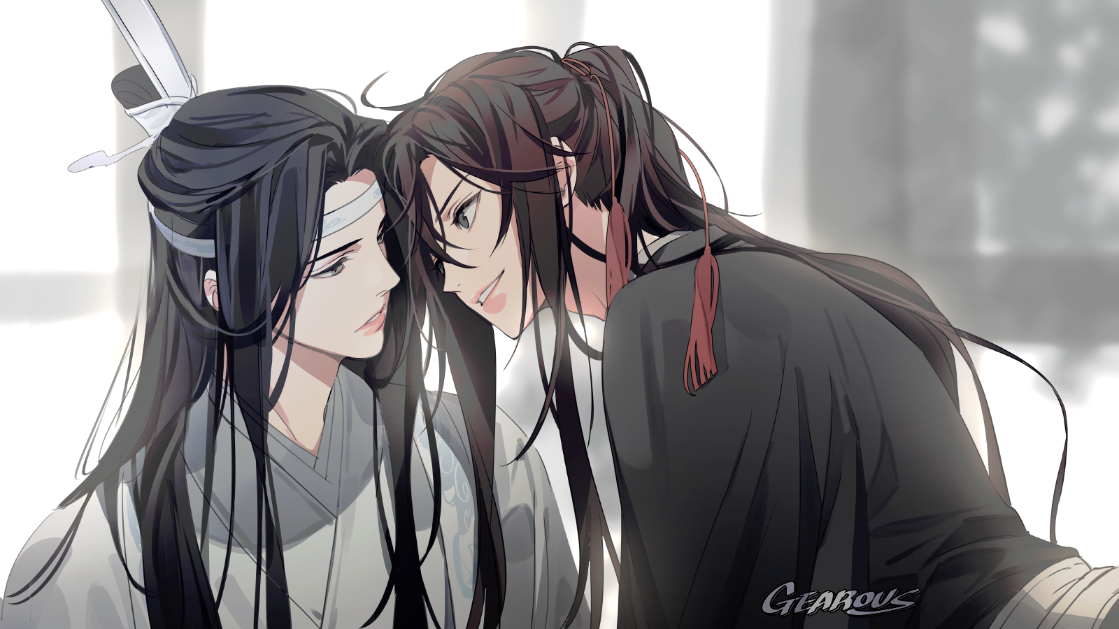 Wallpaper Shoujo, Red Eyes, Wei Wuxian, Mo Dao Zu Shi, Flute -  Resolution:1920x1080 - Wallpx