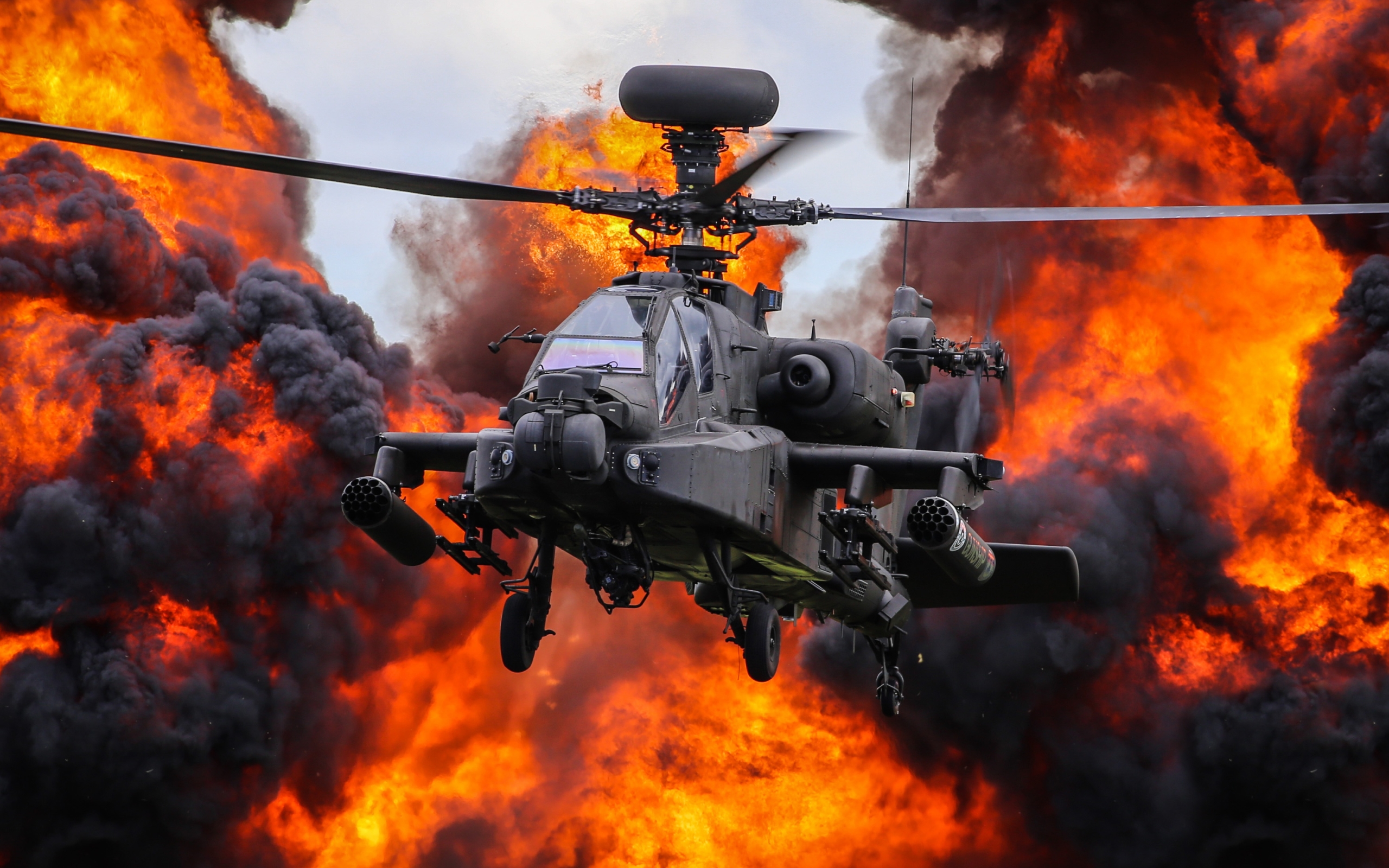 Wallpaper Of Aircraft, Attack Helicopter, Boeing Ah 64 Boeing Ah 64 Apache