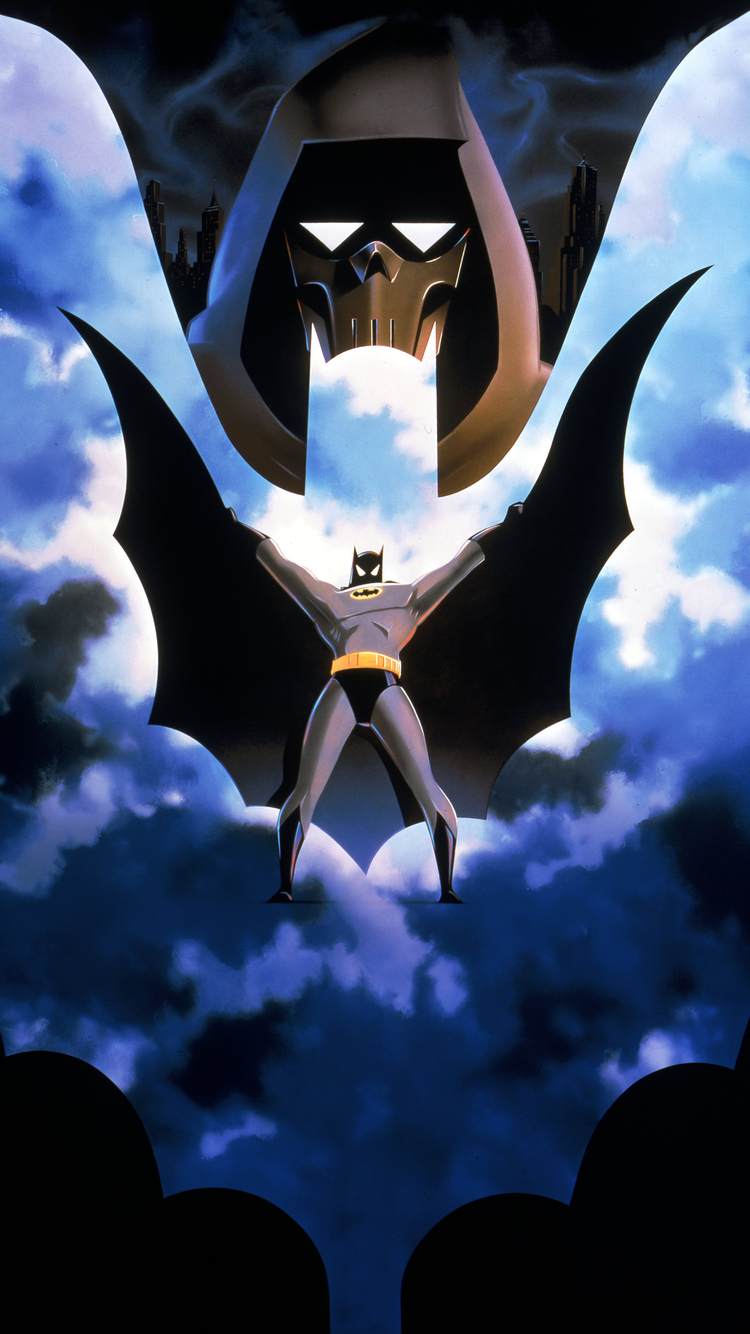 Batman Mask Of The Phantasm 1993 iPhone iPhone 6S, iPhone 7 HD 4k Wallpaper, Image, Background, Photo and Picture