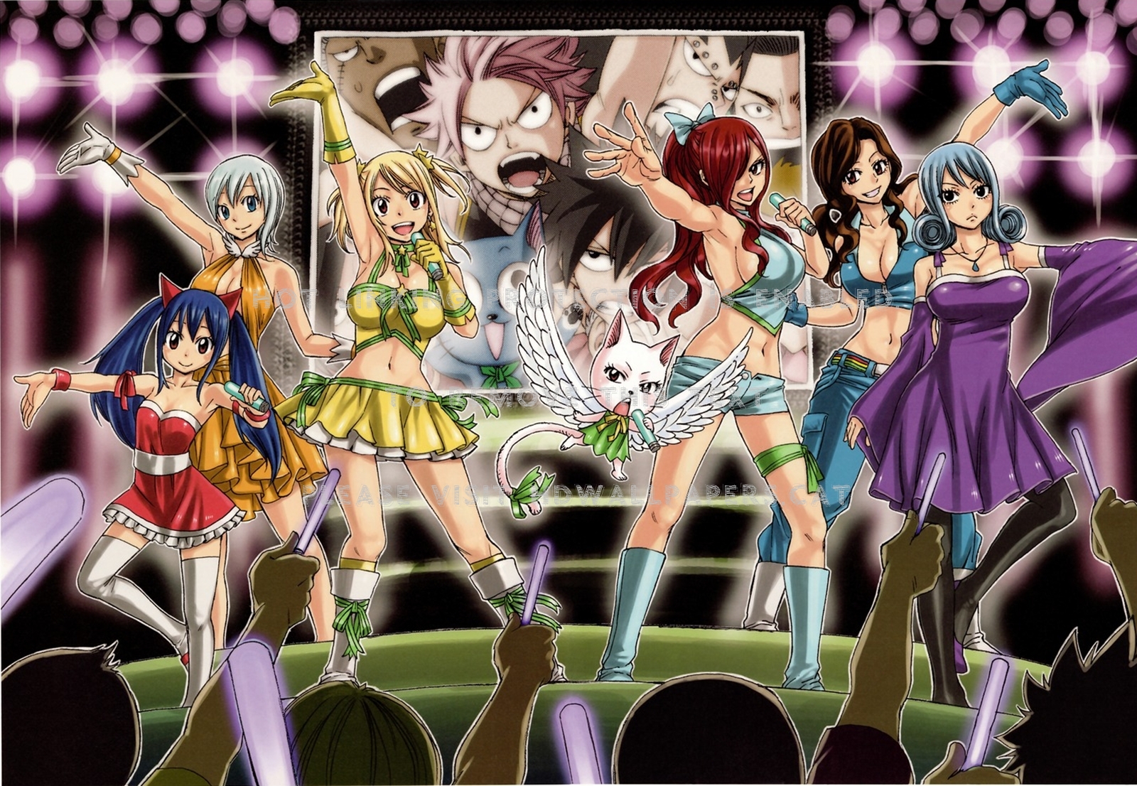 fairy tail lisanna strauss girl erza cute