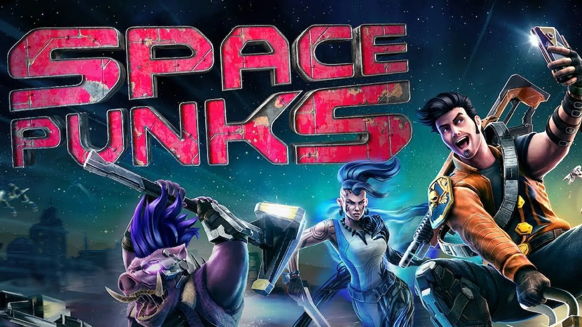 Space Punks Is A Top Down Co Op Looter Shooter With Borderlands Like Visuals