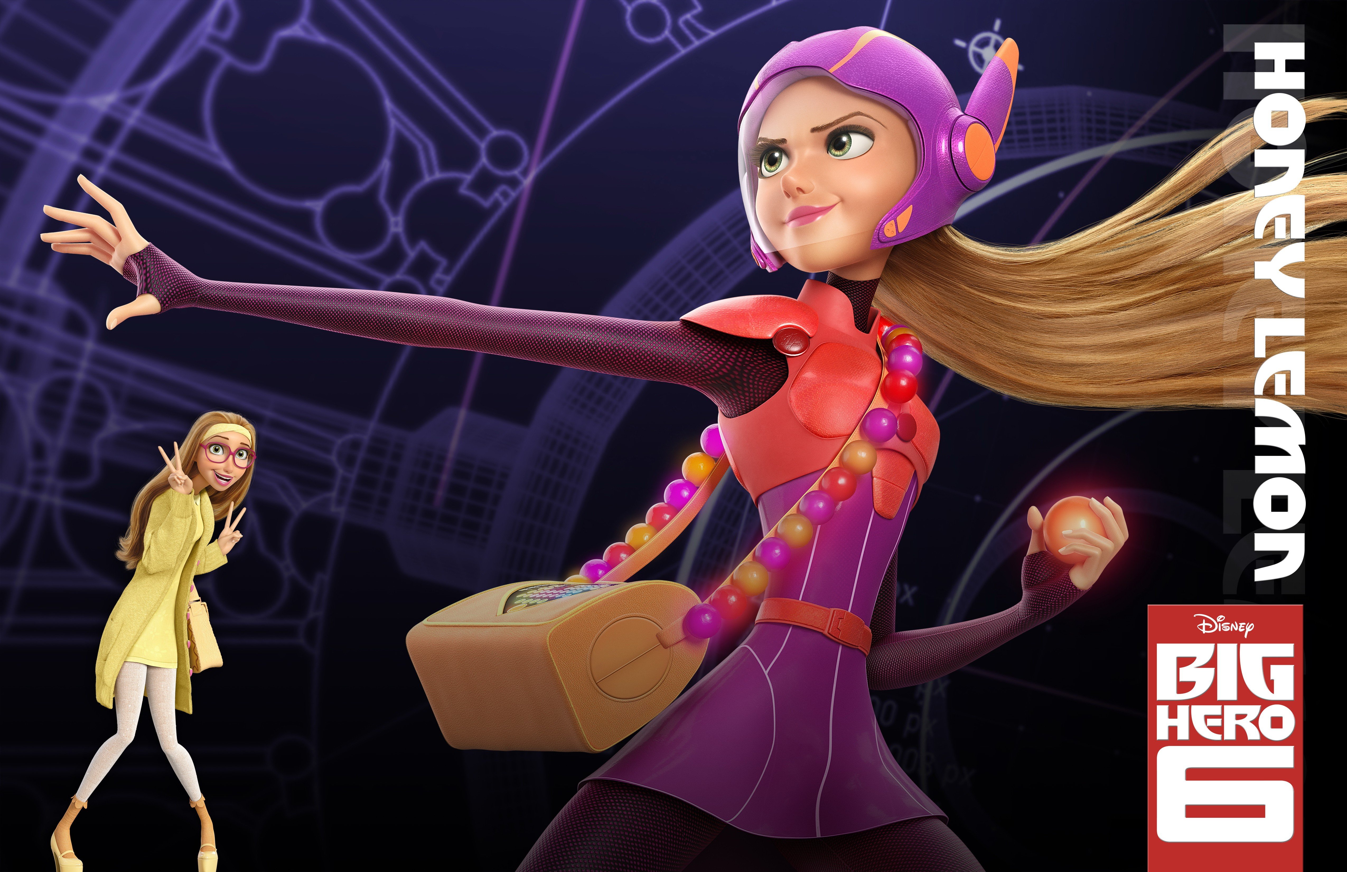Big Hero 6, Honey Lemon (Big Hero 6) HD Wallpaper / Desktop and Mobile Image & Photo