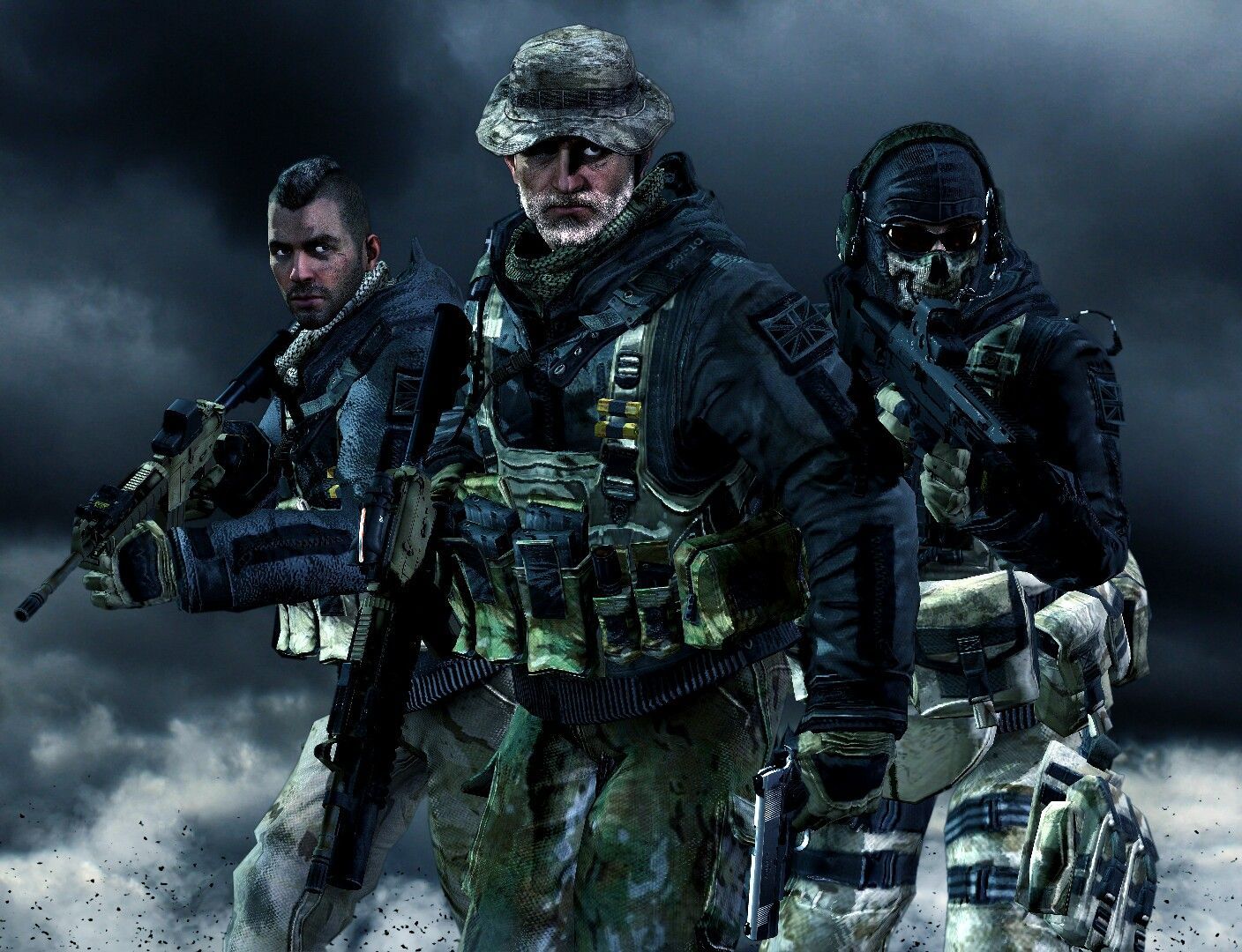 COD: Call of Duty: Modern Warfare 2 Soap Sniper Rifle 4K Wallpaper