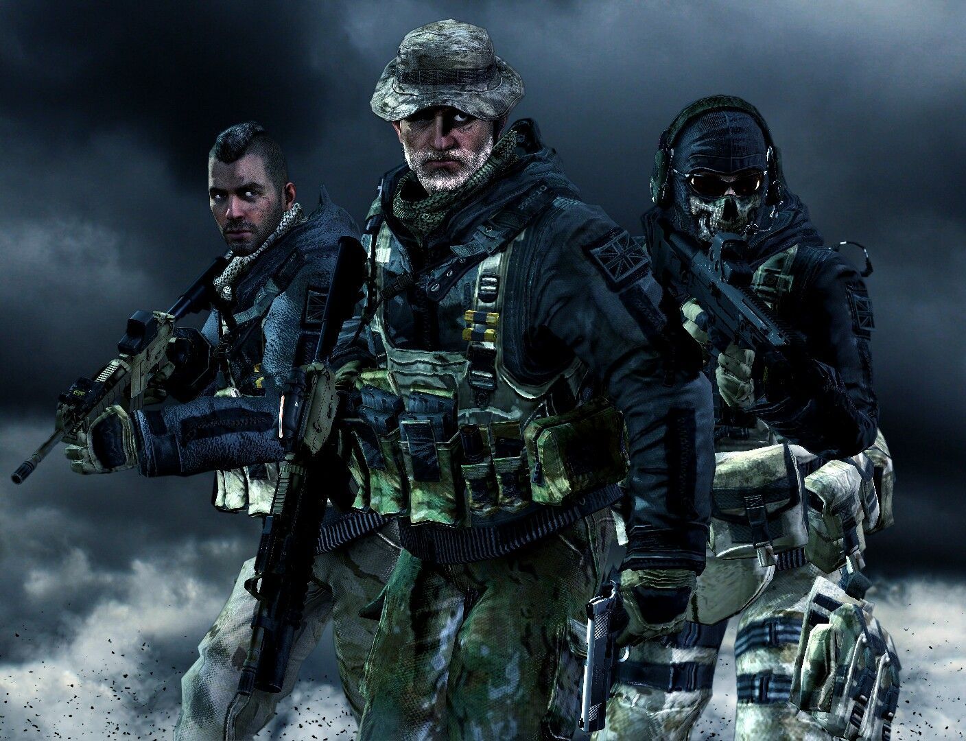 call of duty mw3 soap wallpaper