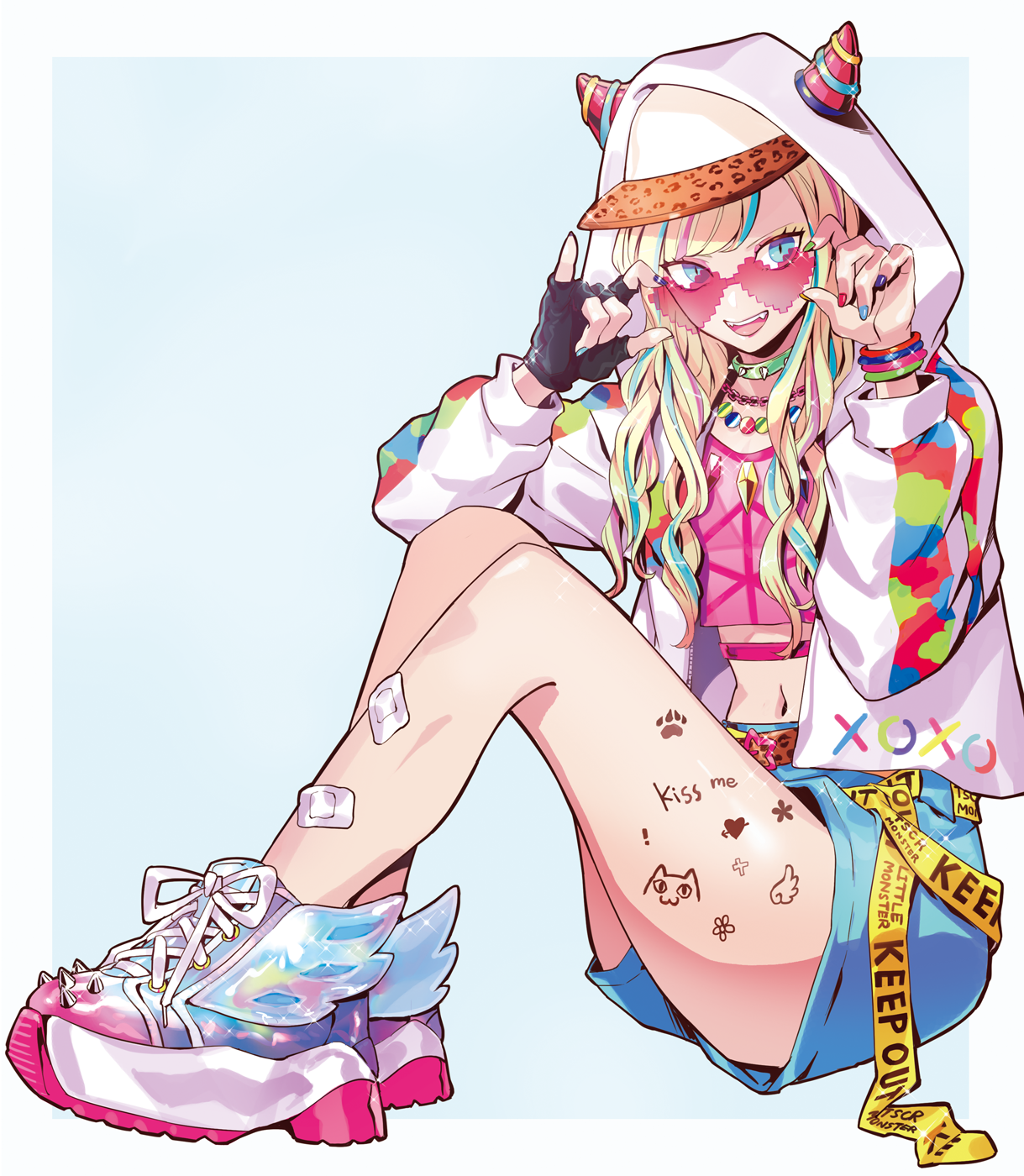 Wallpaper, anime girls, simple background, original characters, fashion, TSCR 1219x1400