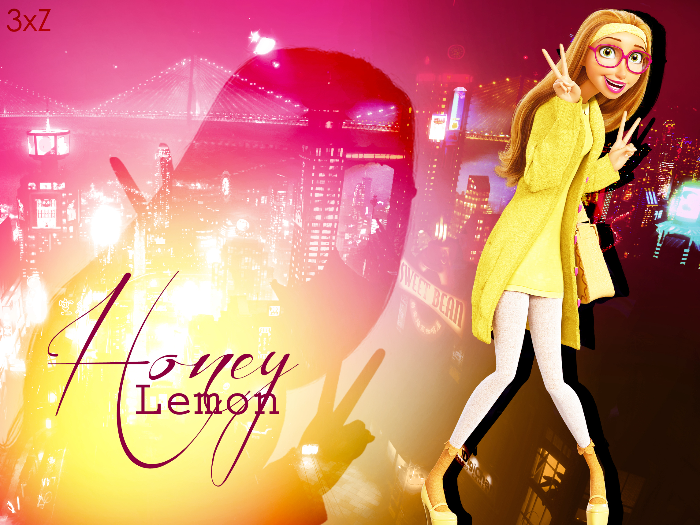 Honey Lemon Wallpaper Hero 6 Wallpaper