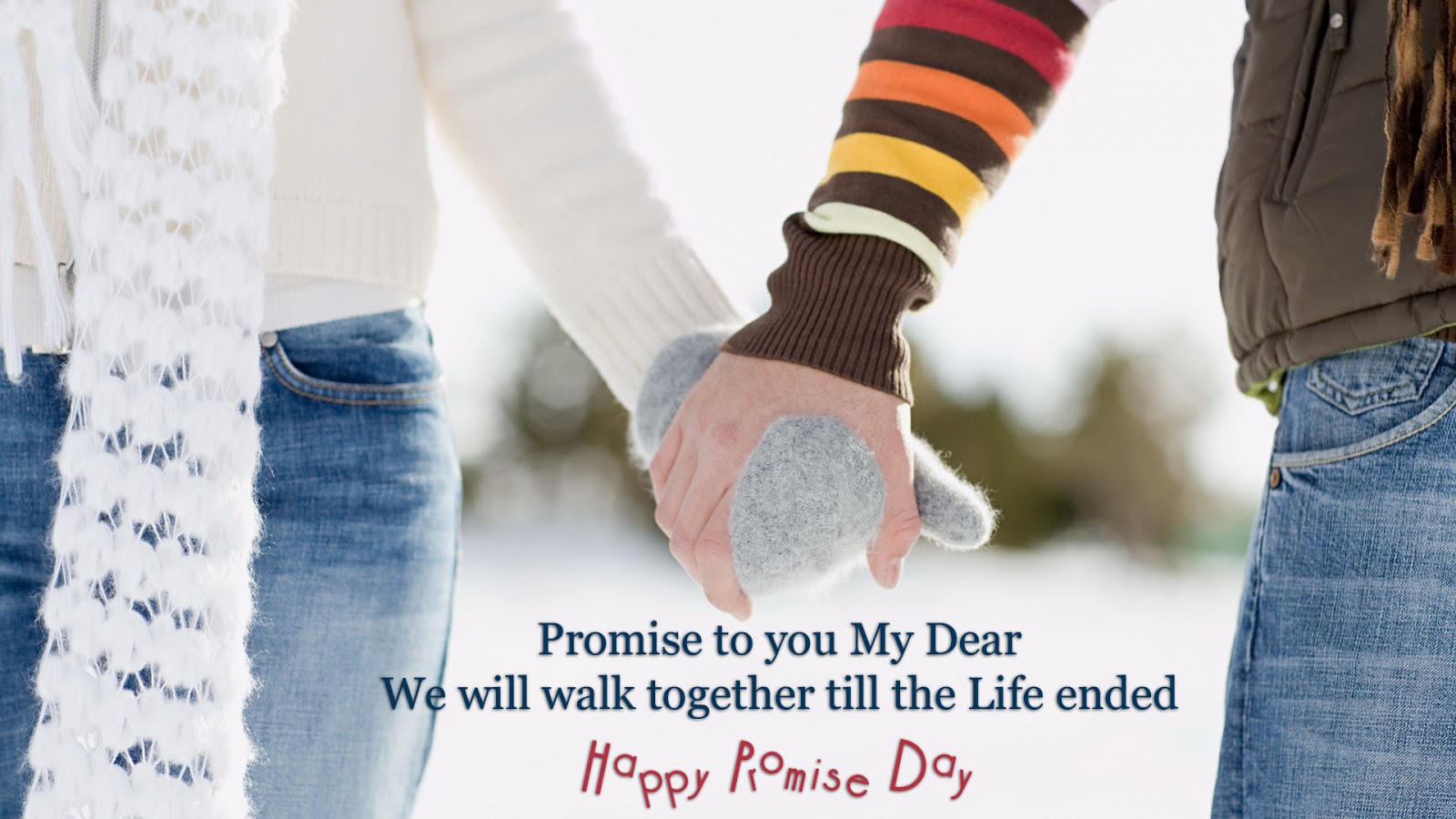 Happy Promise Day Wishes February 2021. Download Pics Image Messages SMS HD Wallpaper Festivals - Everyday is a Festival!