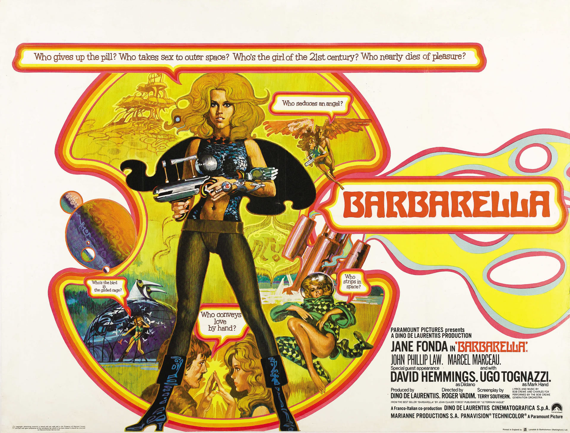 Barbarella Fi B Movie Posters