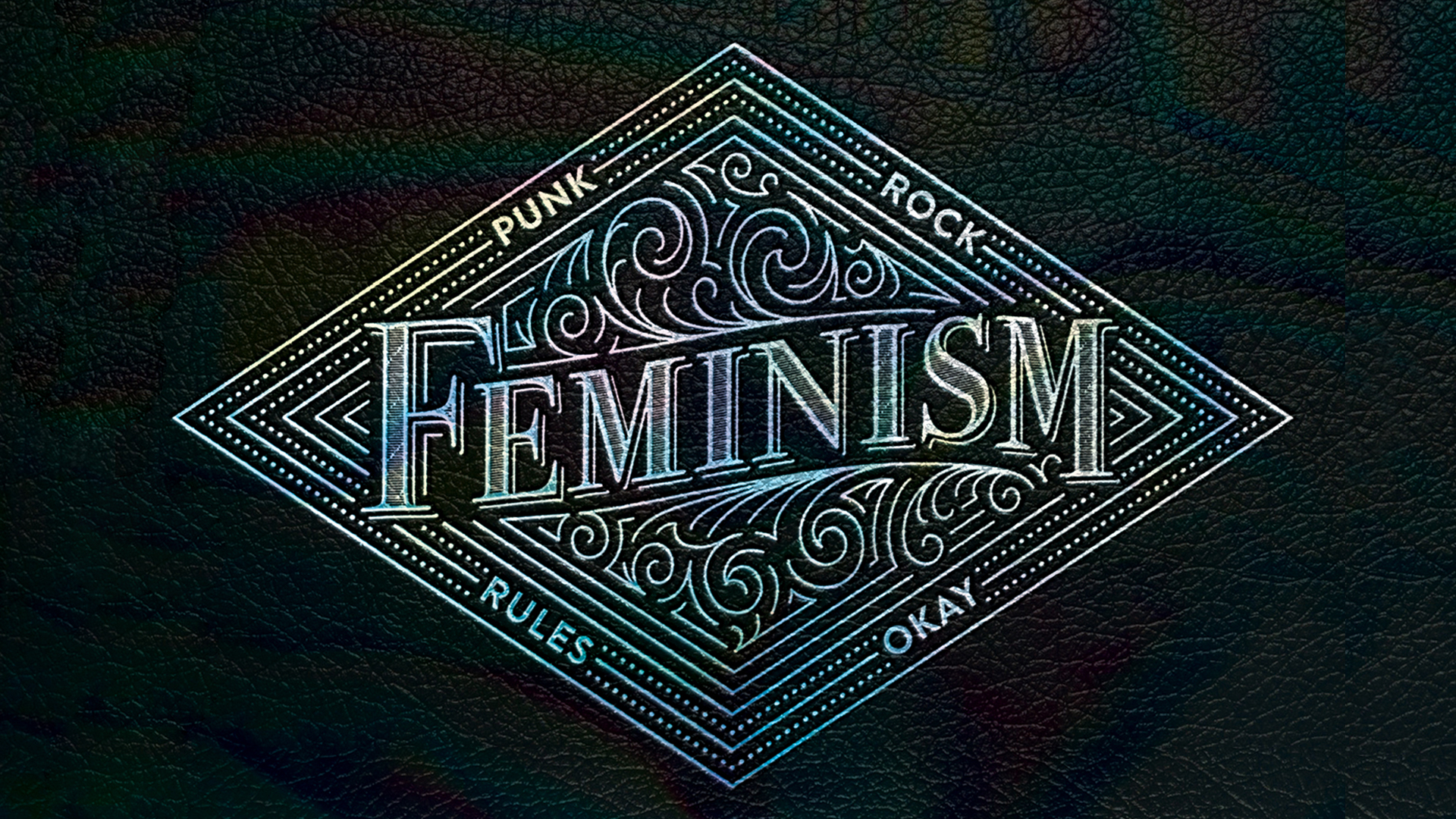 PUNK ROCK FEMINISM DESKTOP WALLPAPER & LOCKSCREEN