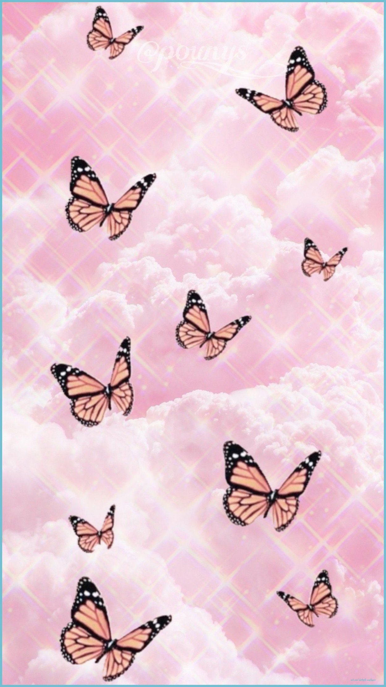 Cute Aesthetic Pink Butterfly Wallpaper Pink Butterfly Wallpaper