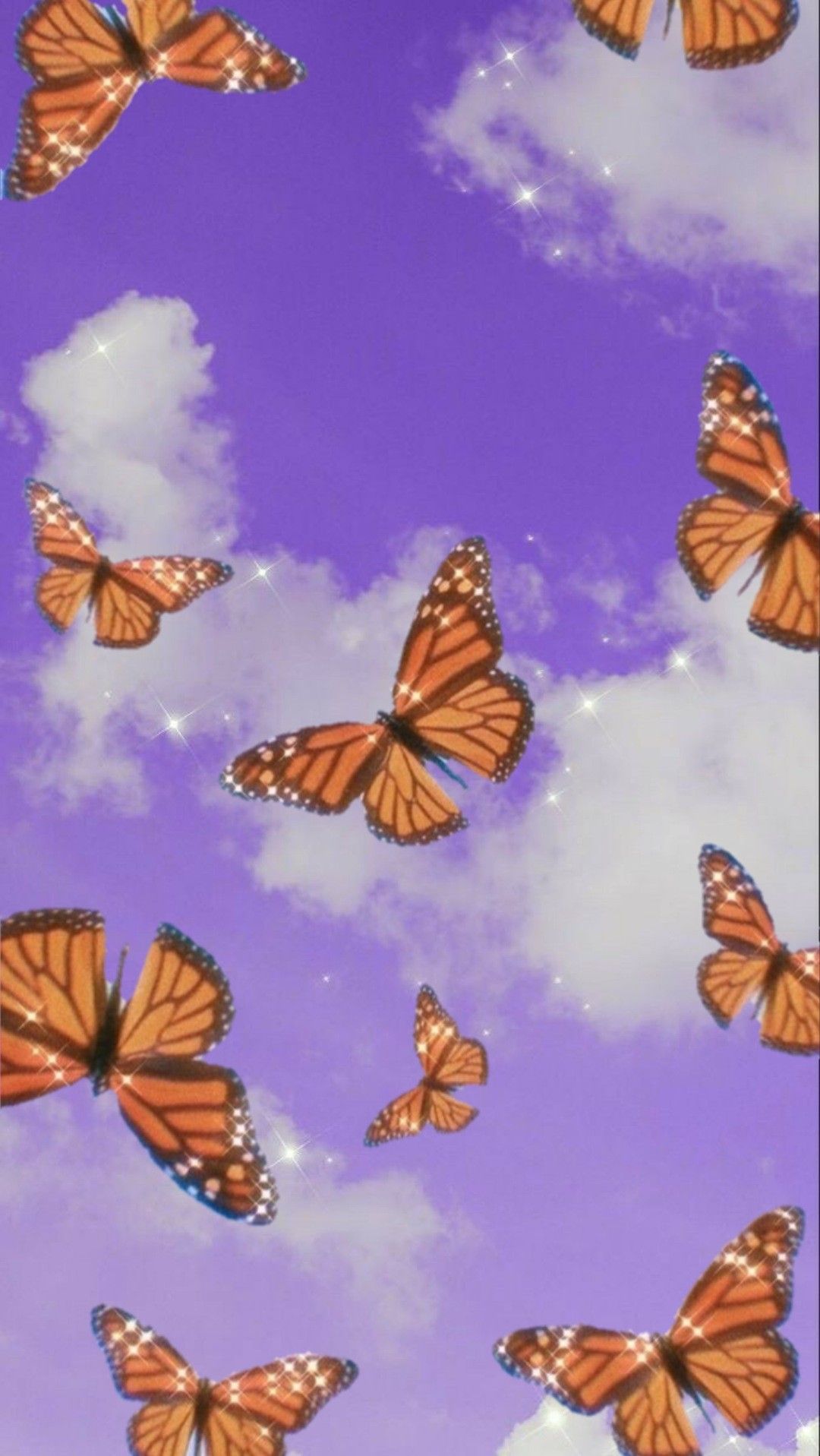 Aesthetic Butterflies Wallpaper