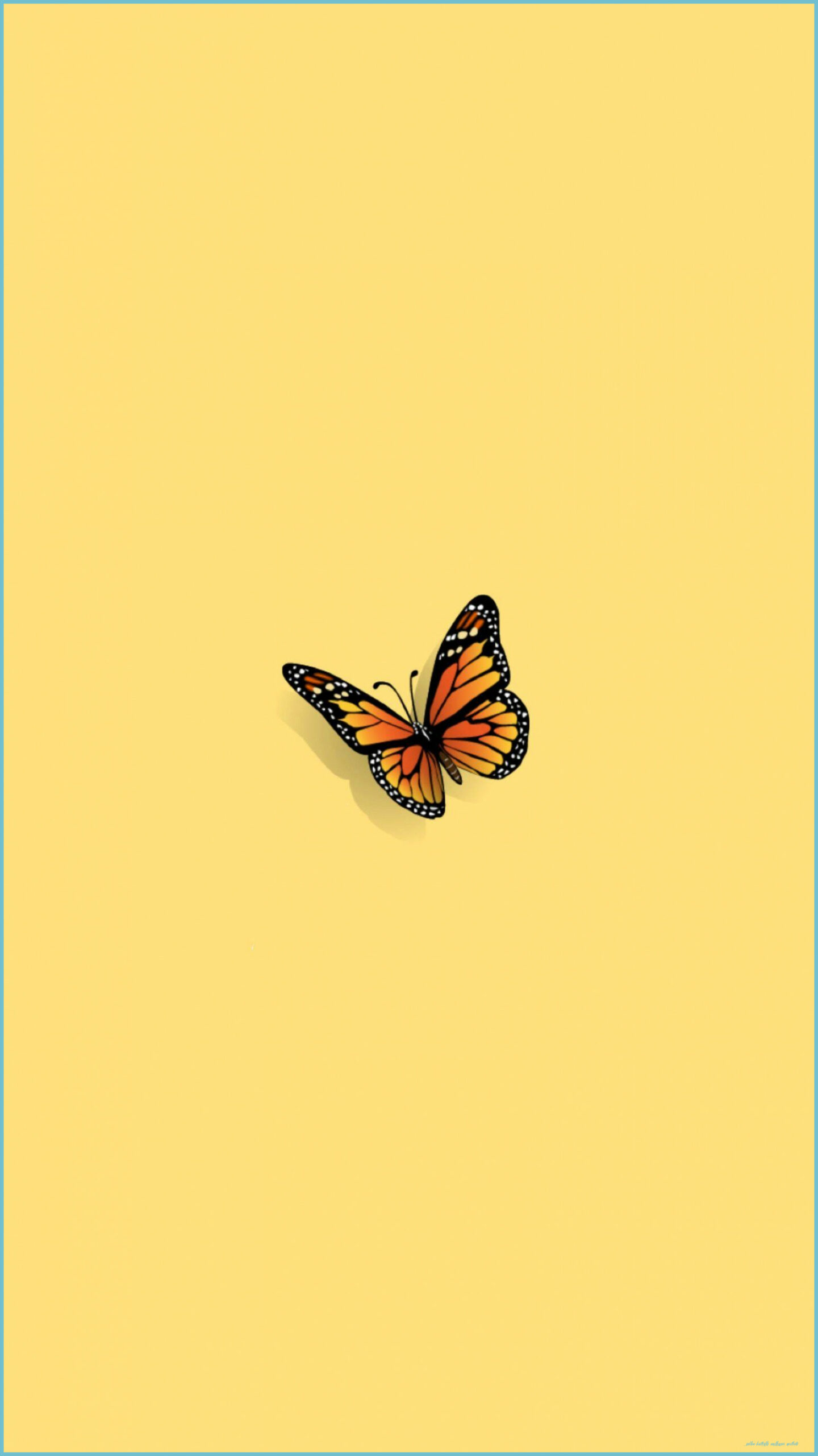 Cute Yellow Butterflies Wallpaper Free Cute Yellow Butterfly Wallpaper Aesthetic