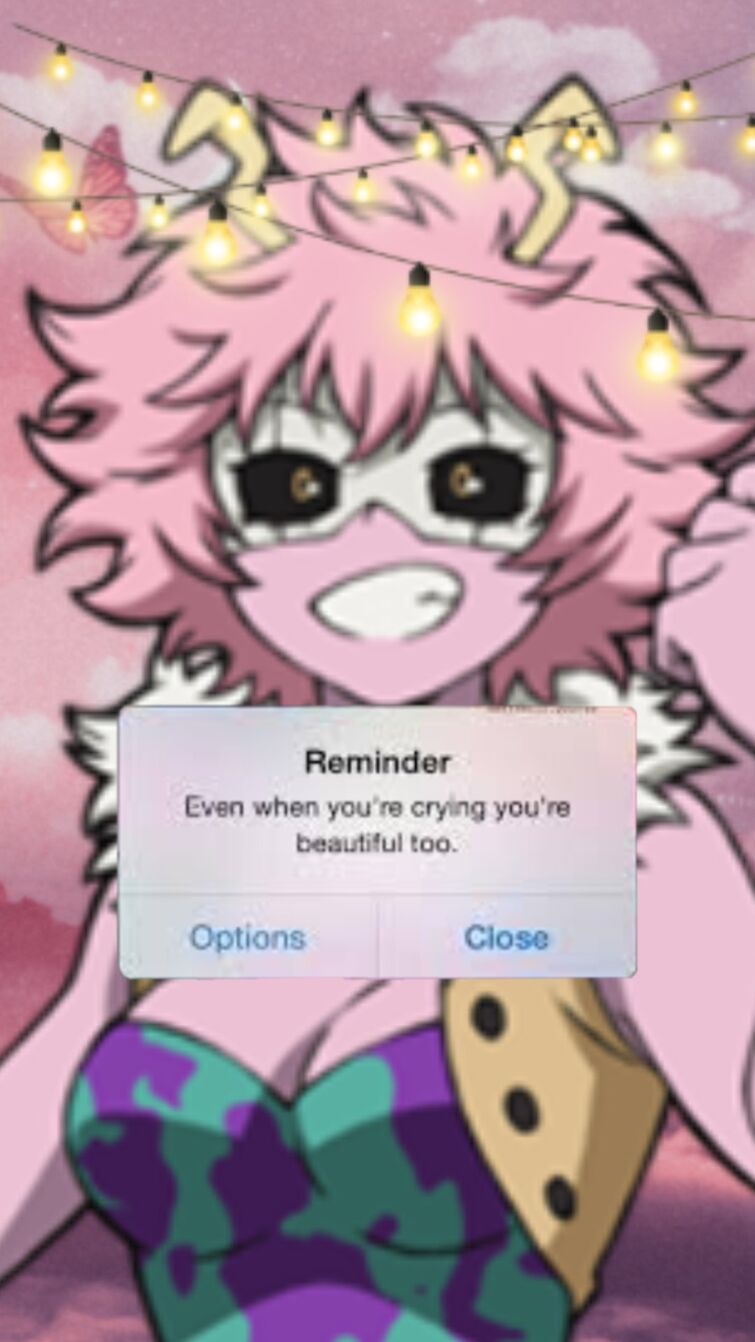 Mina Ashido Aesthetic Wallpaper