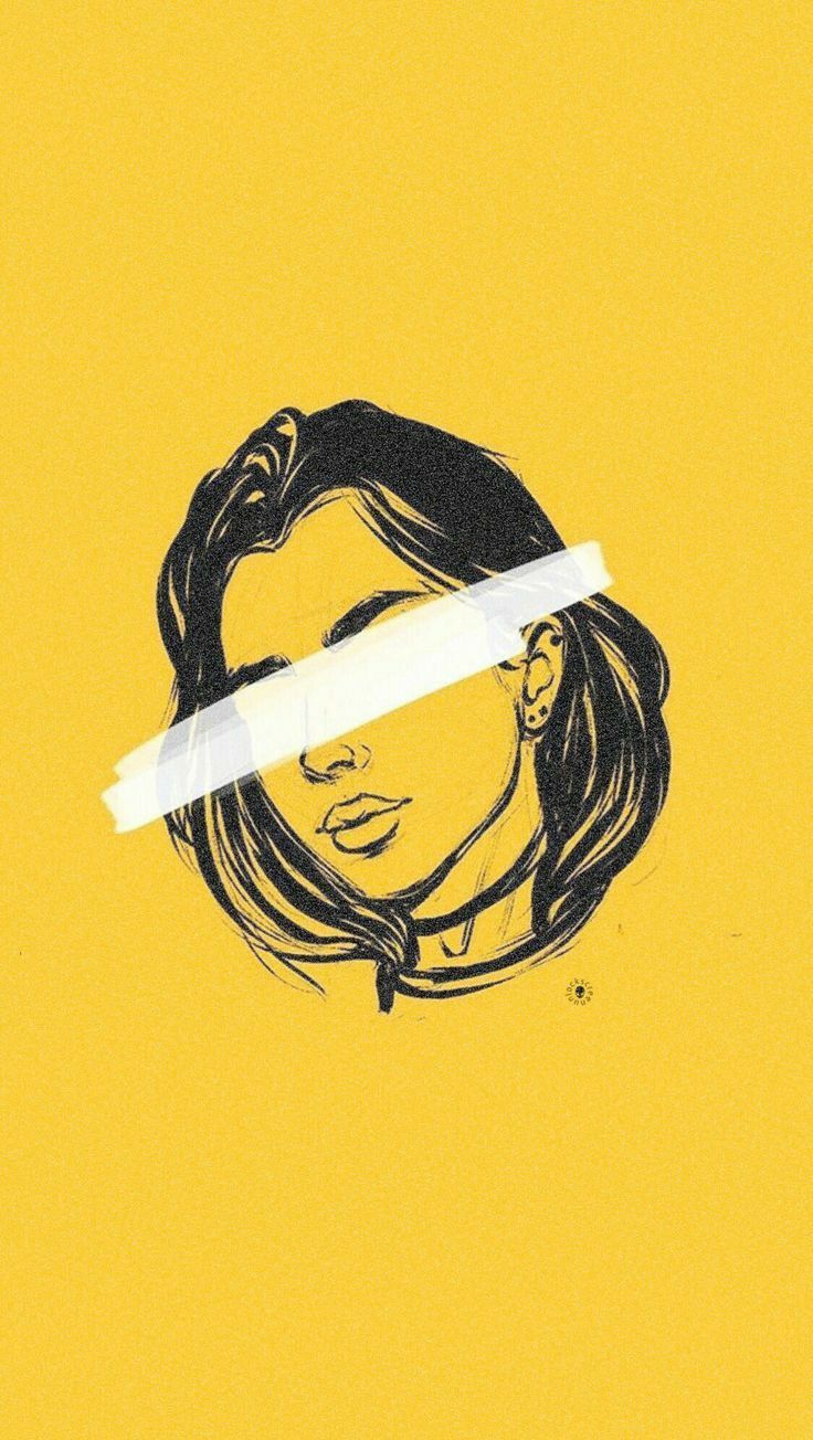 B R U N A M A R R E I R O S ❥ Conteúdos do Instagram. Yellow wallpaper, Art, Girly art