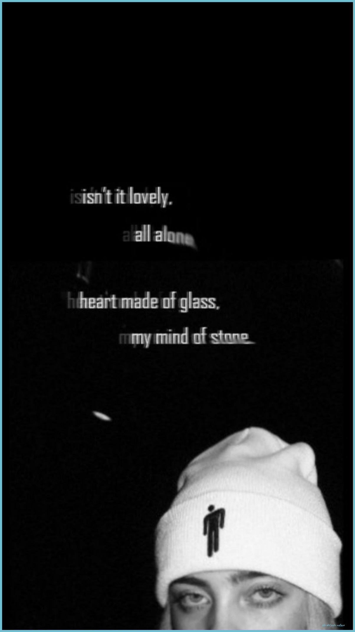 Aesthetic Wallpaper Billie Eilish Quotes Billie, Billie Eilish Quotes Wallpaper