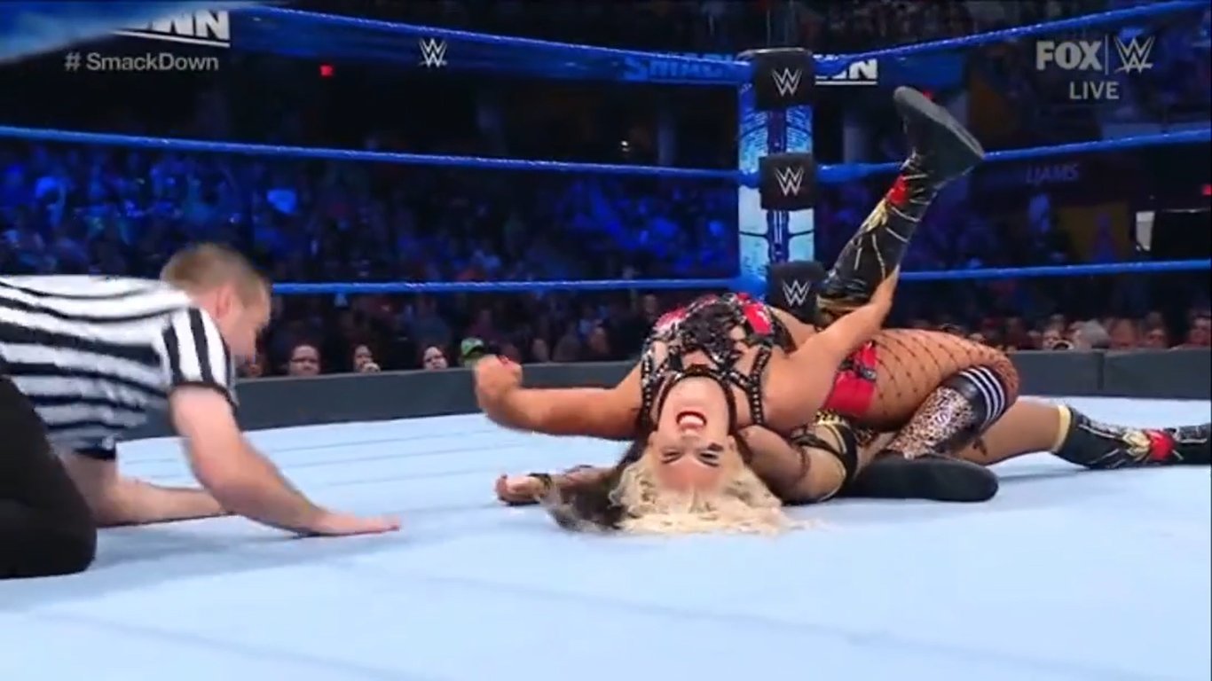 Toni Storm crushes Zelina Vega on her SmackDown debut