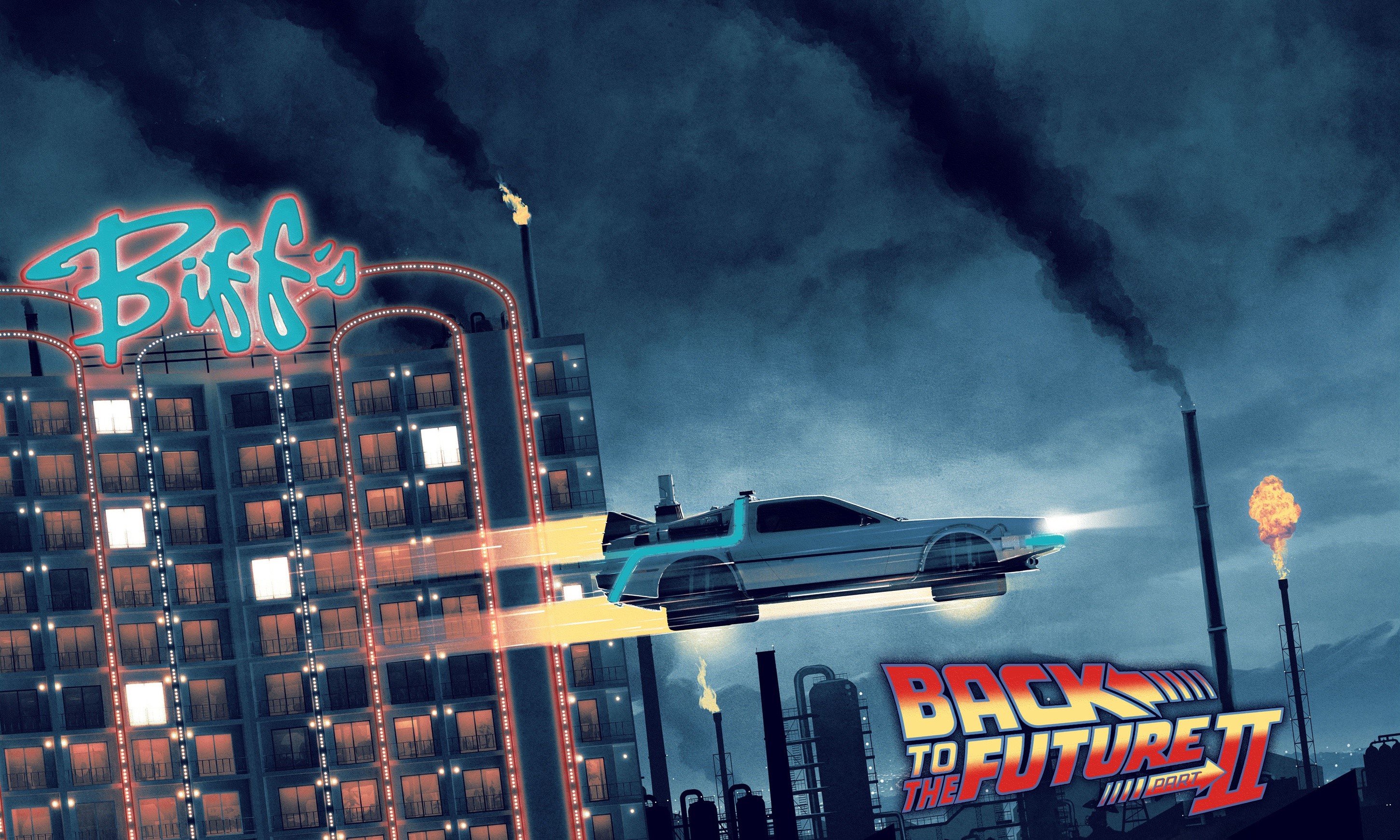 Back to the Future II (Movies) HD wallpaper, Background