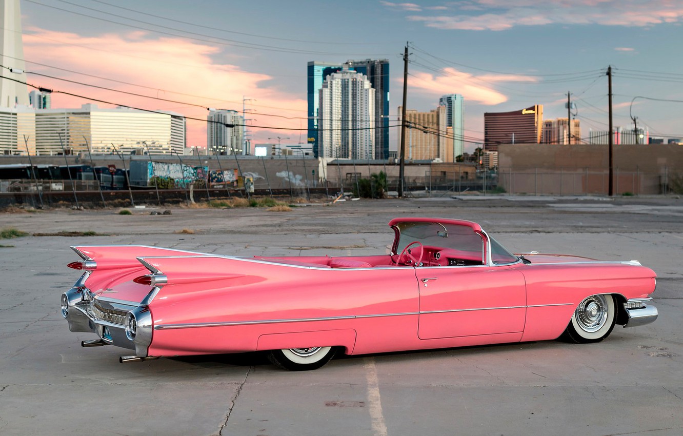 Wallpaper Pink, Style, Cadillac Eldorado image for desktop, section cadillac