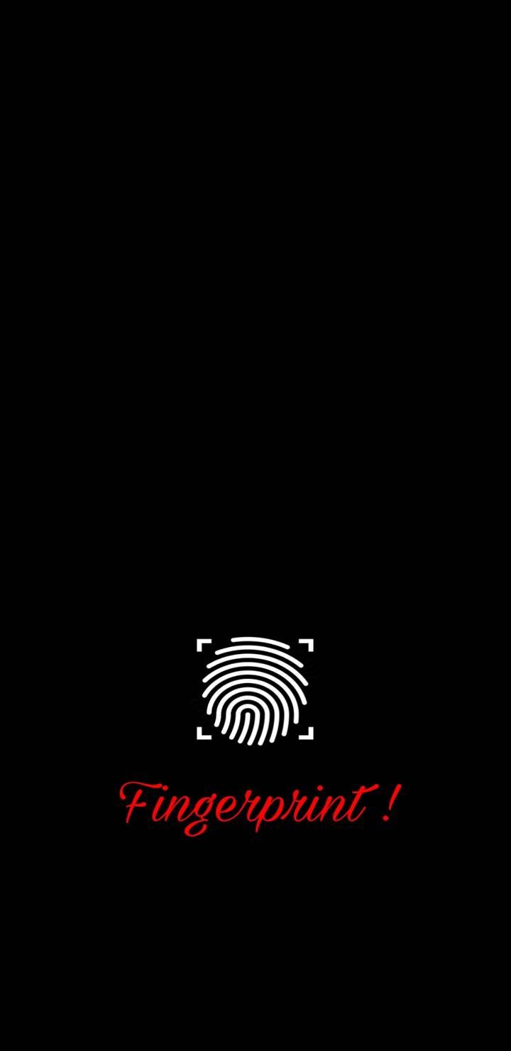 Screen Fingerprint Sensor iPhone Wallpaper with 720x1480 Resolution. Phone lock screen wallpaper, Screen wallpaper, Lock screen wallpaper