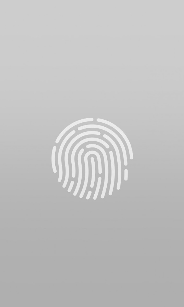 Android Best Wallpaper: Gray Touch ID Fingerprint Sensor Android Best Wallpaper