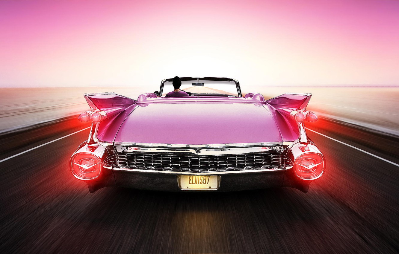 Wallpaper pink, Eldorado, Cadillac, pink, rear, Cadillac, Elvis Aaron Presley, Eldorado image for desktop, section cadillac