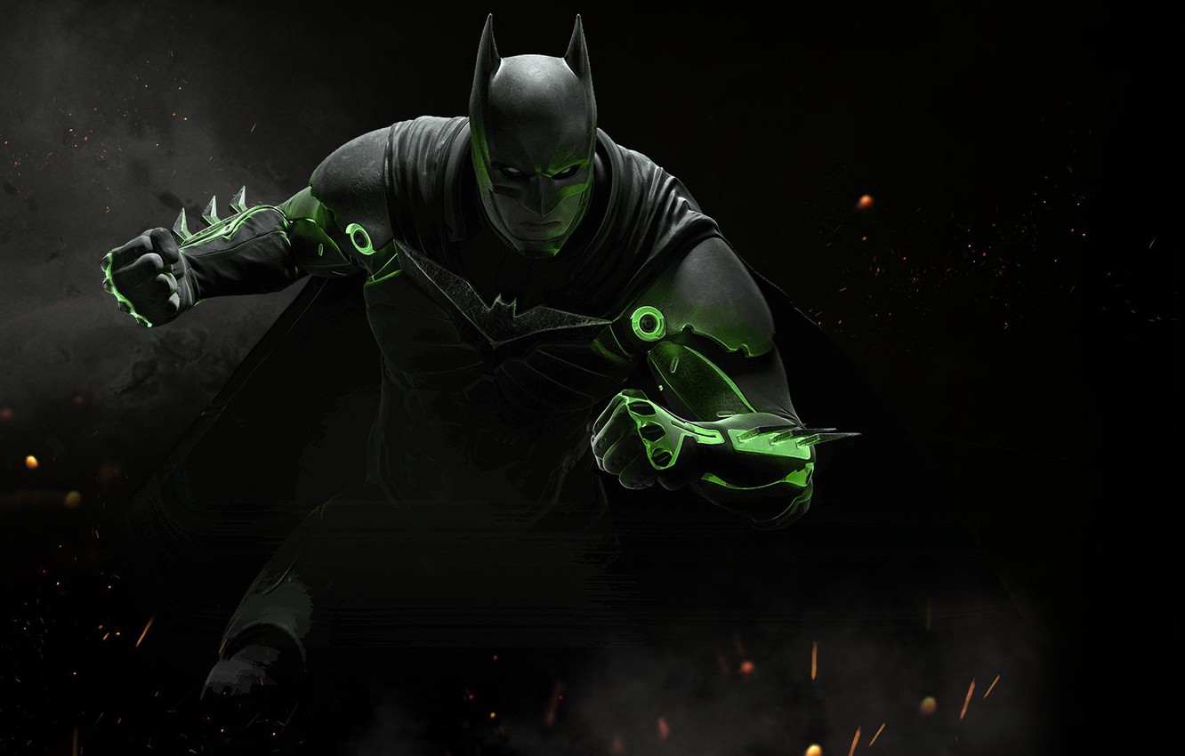 Wallpaper game, Batman, armor, Bruce Wayne, NetherRealm Studios, Injustice - for desktop, section игры