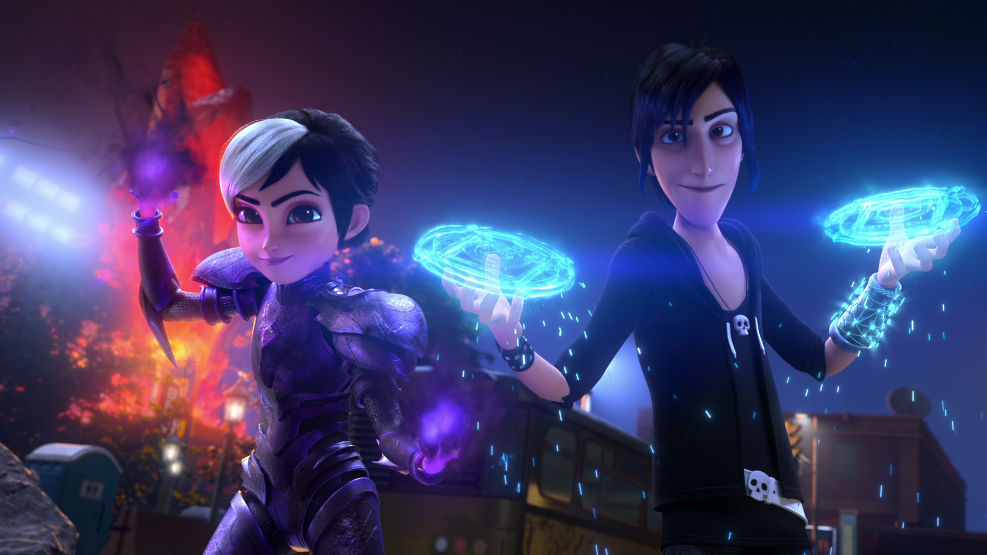 trollhunters rise of the titans shorts