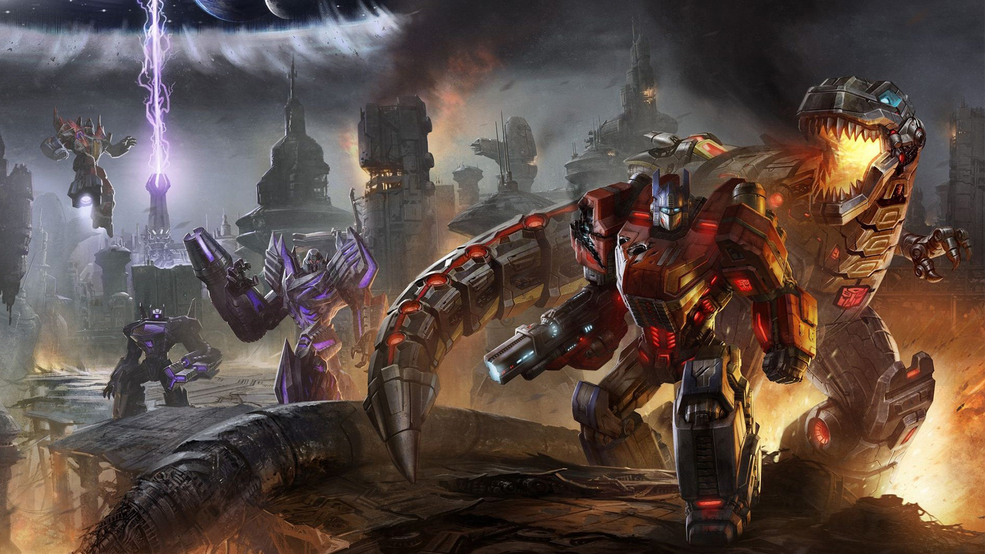 Most viewed Transformers: Fall Of Cybertron wallpaperK Wallpaper
