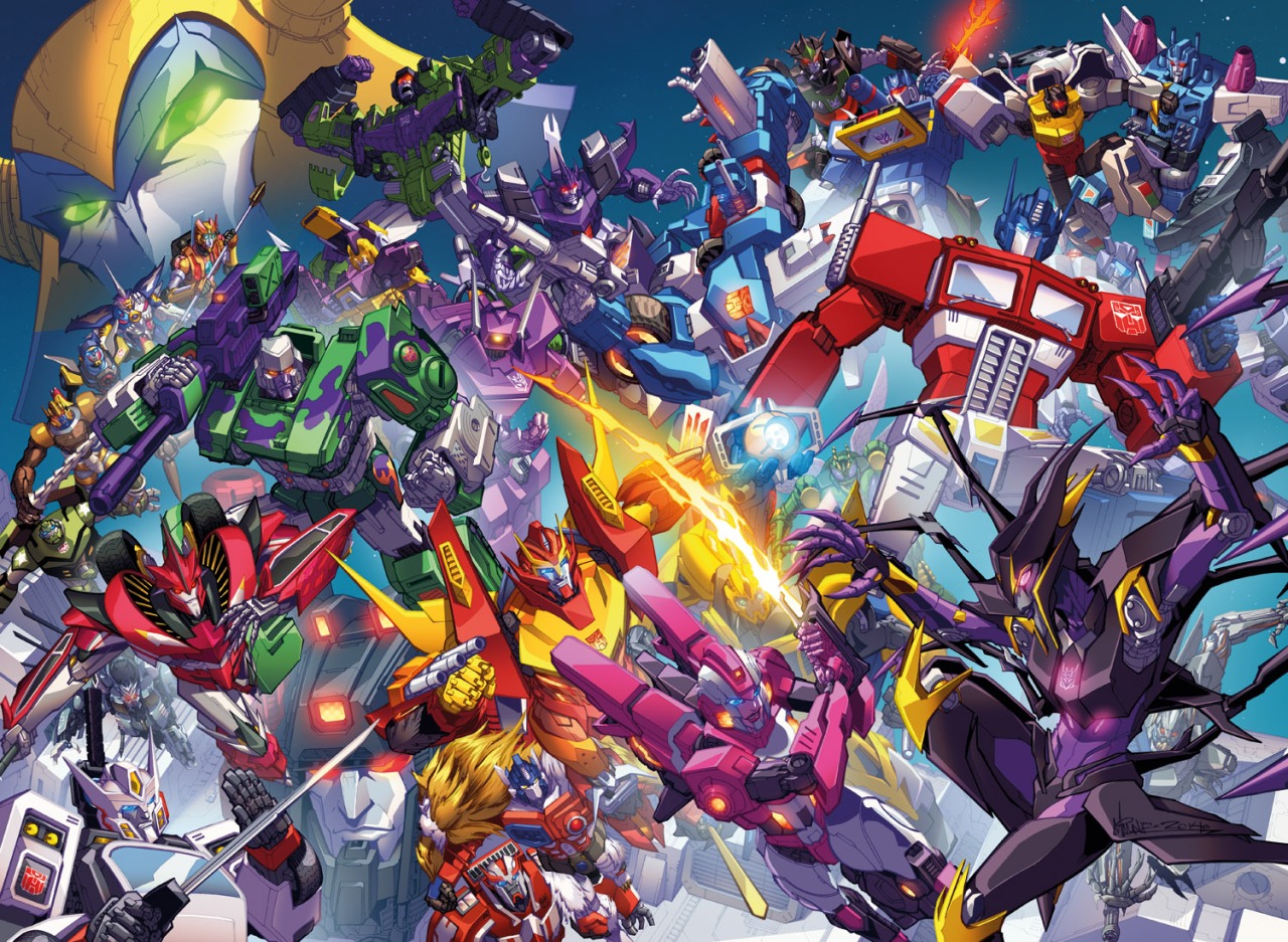 IDW Transformers and More Than Meets the Eye Interlocking Alex Milne Covers