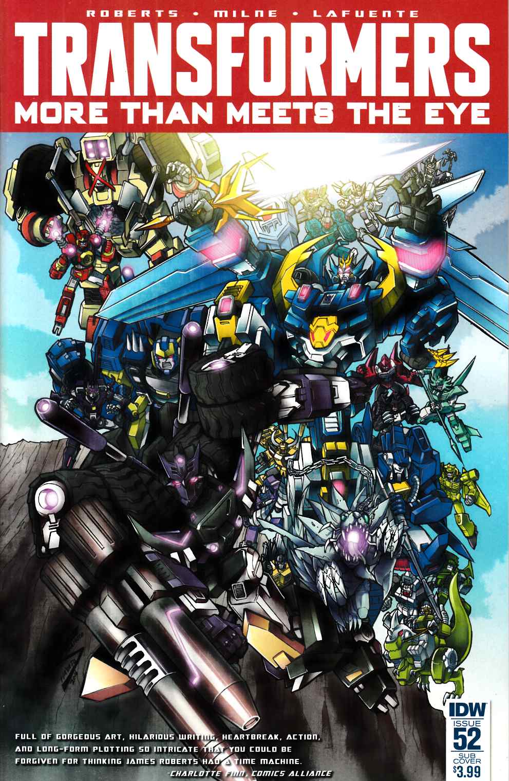 Transformers More Than Meets the Eye Subscription Cover [IDW Comic]