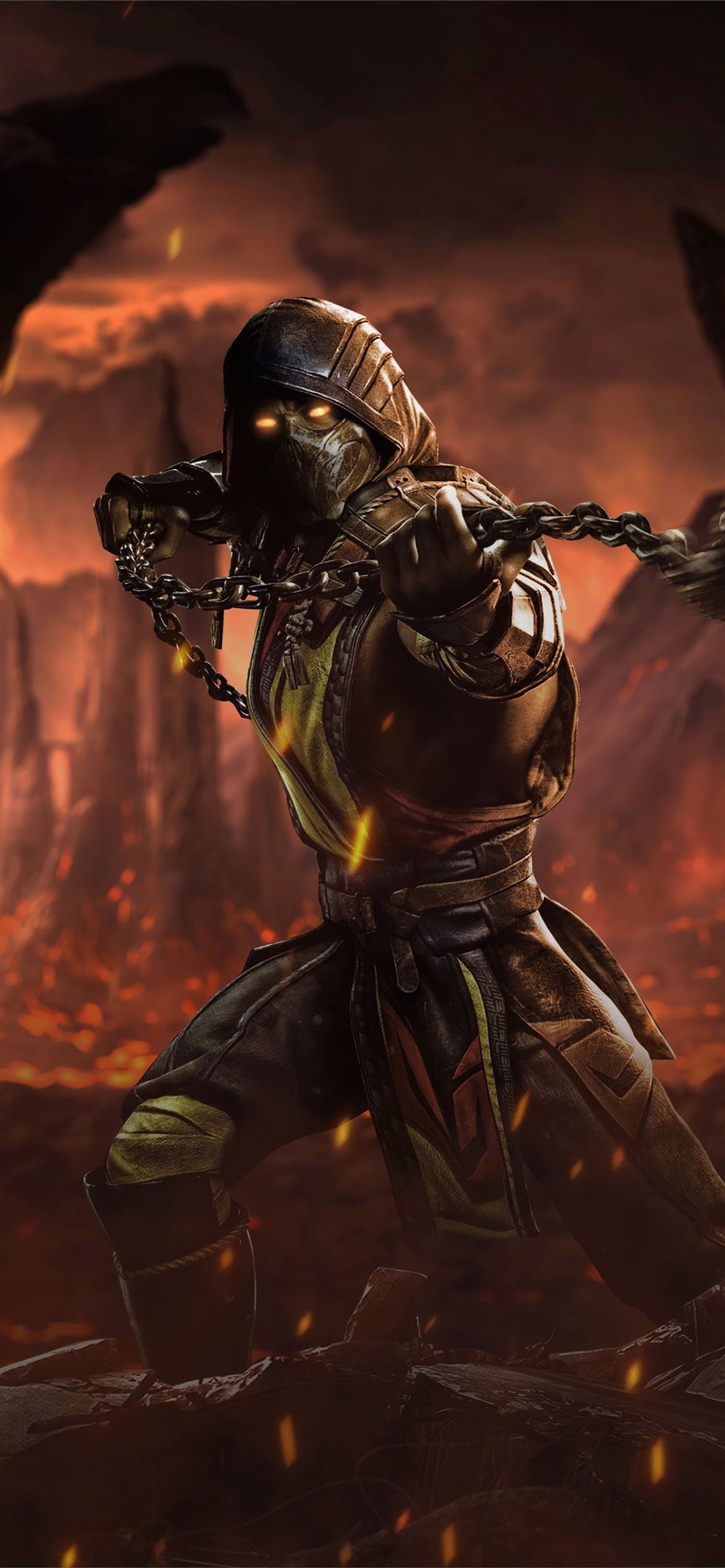 67+] Mortal Kombat Wallpaper Scorpion - WallpaperSafari