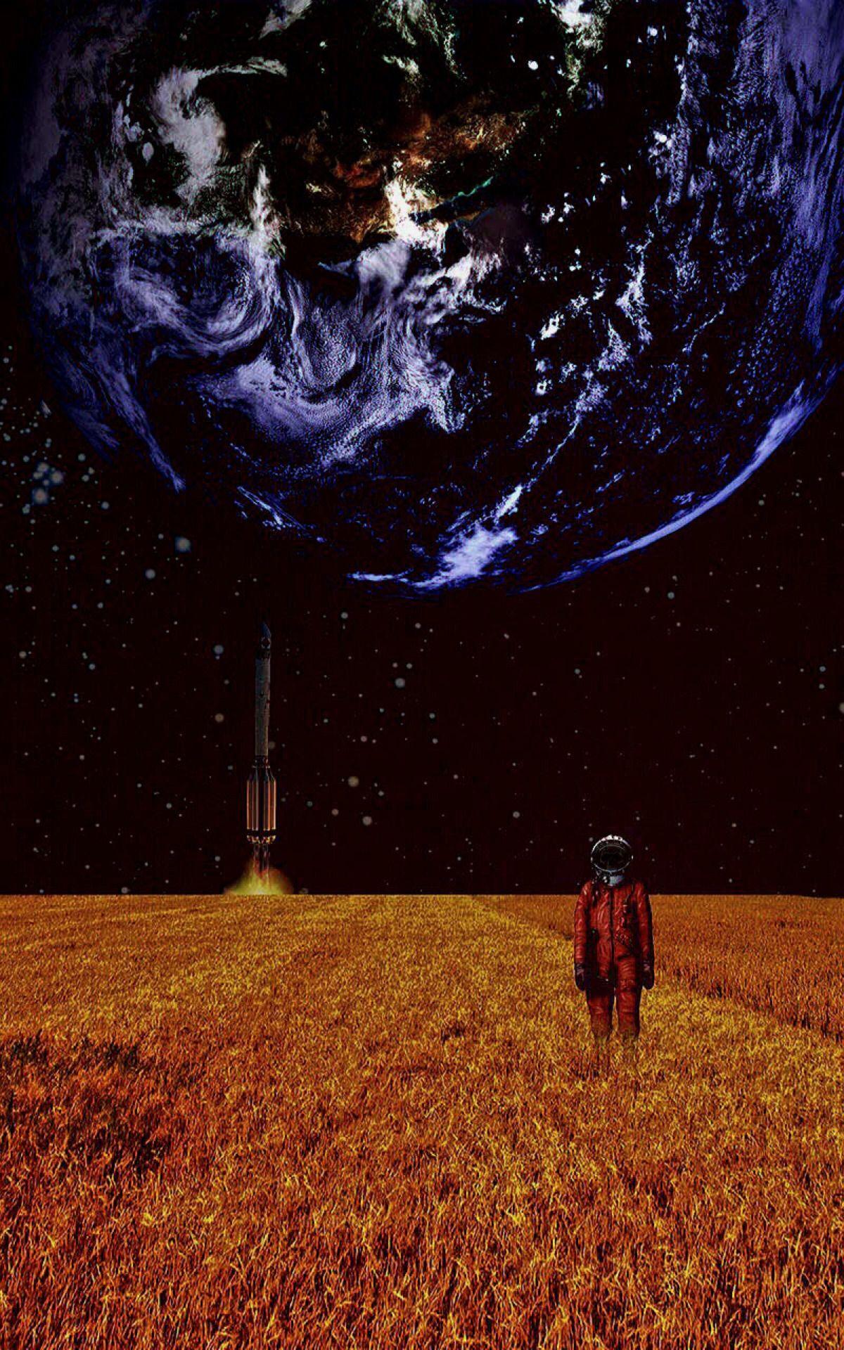 Space Aesthetic Wallpaper and HD Background free download on PicGaGa