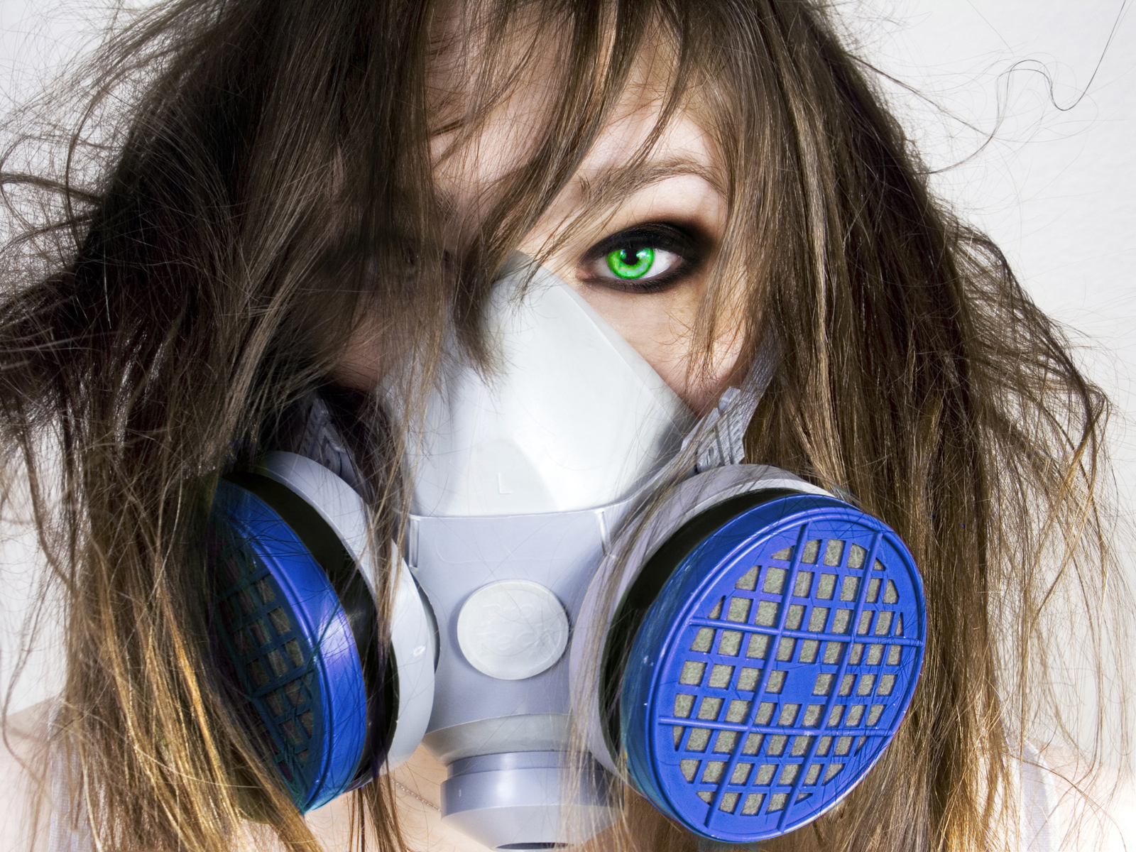 Girl Gas Mask Wallpapers Wallpaper Cave