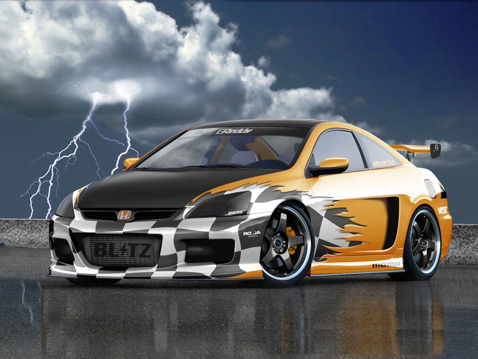 Hi Speed Sport Car. Sports car wallpaper, Cool sports cars, Honda sports car