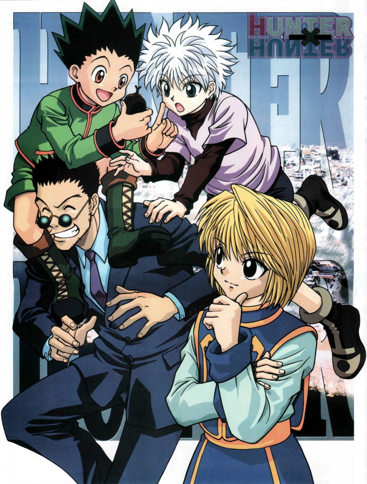 Download Classic Poster Of Hunter X Hunter Iphone Wallpaper