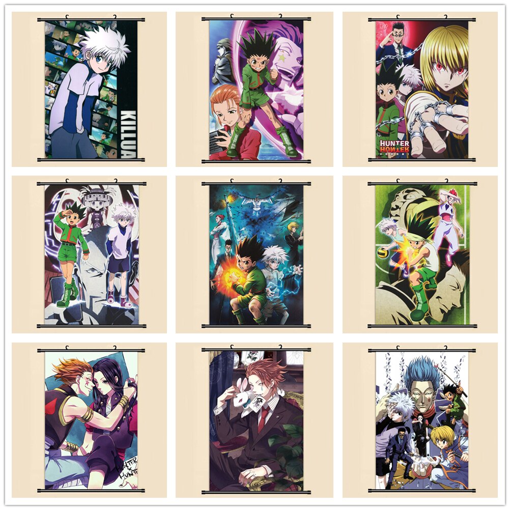 Anime Manga HUNTER X HUNTER Wall Scroll Painting 40x60 Picture Wallpaper Stickers Poster 001. Painting & Calligraphy