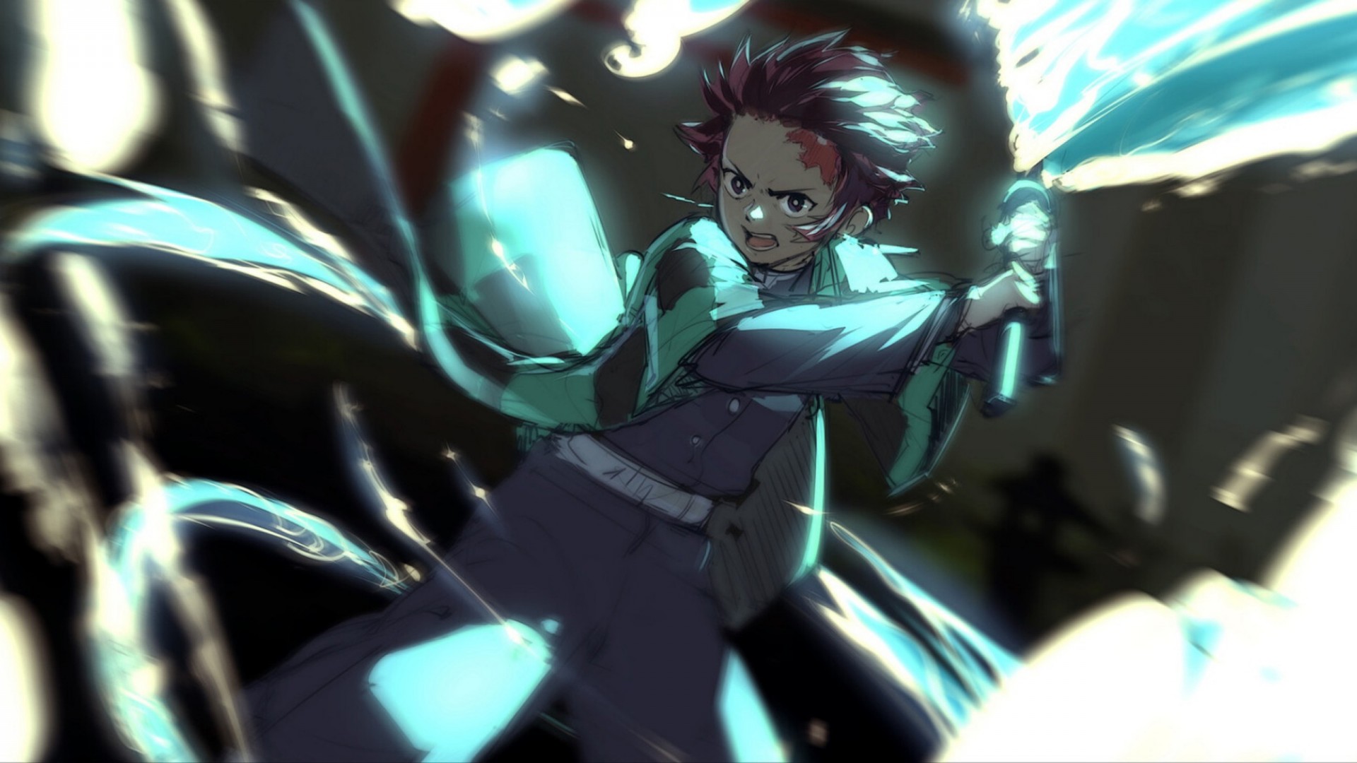 Demon Slayer Angry Tanjiro Kamado HD Anime Wallpaper