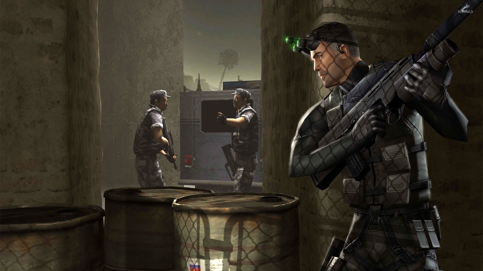 Sam Fisher Clancy's: Splinter Cell wallpaper wallpaper