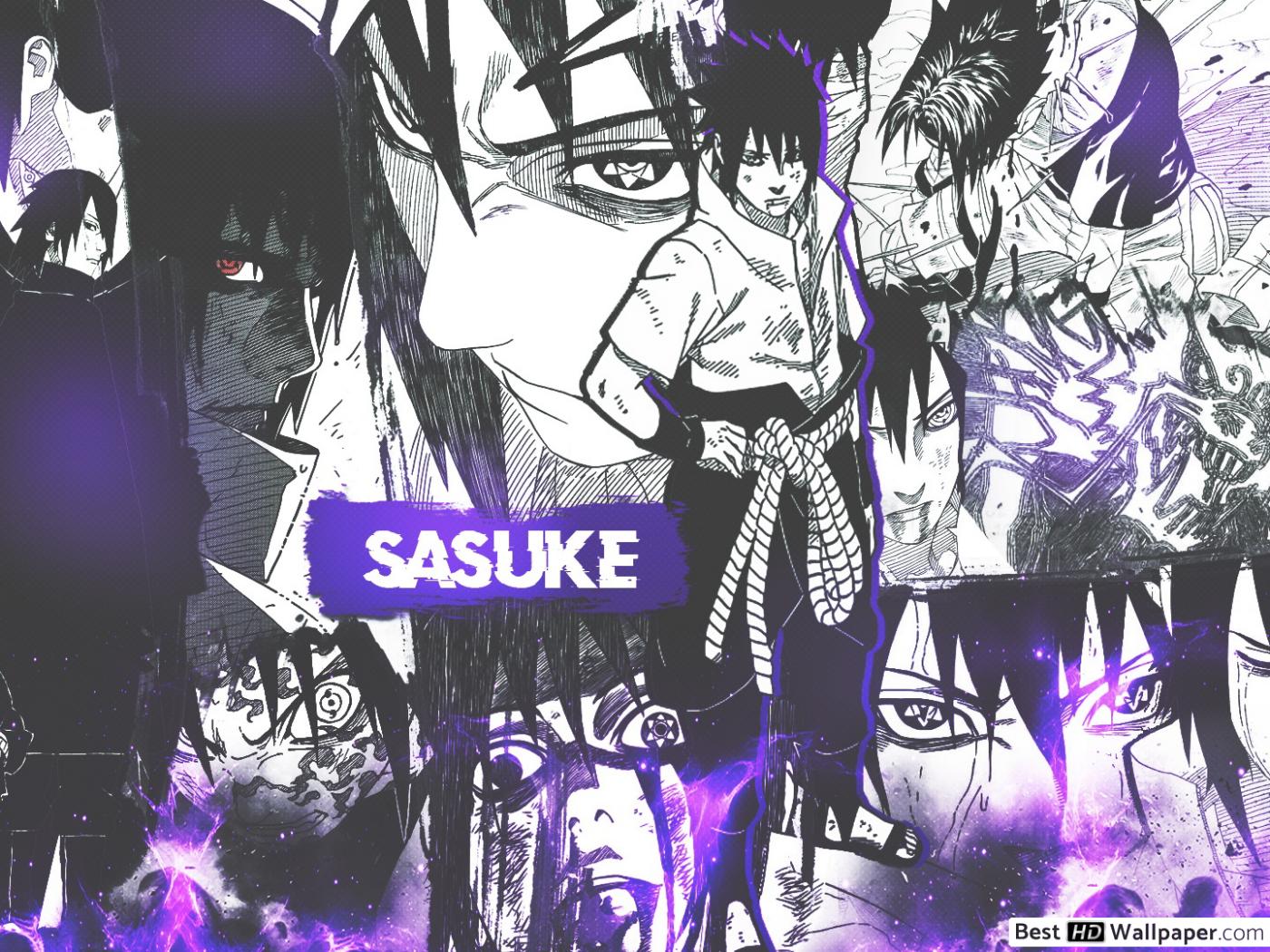 Sasuke Uchiha Manga Ver. HD wallpaper download