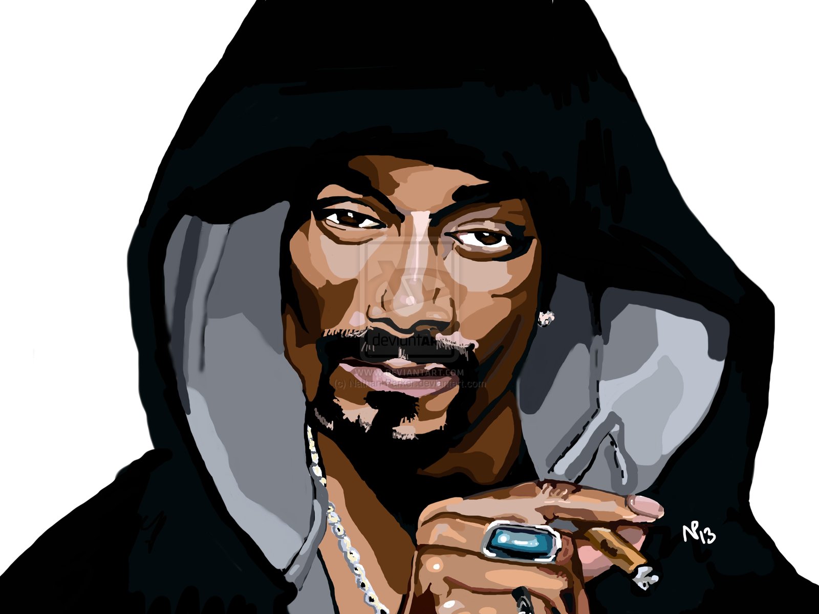Snoopdogg By Nathan Parker D5znf3s Dogg Wallpaper Cartoon