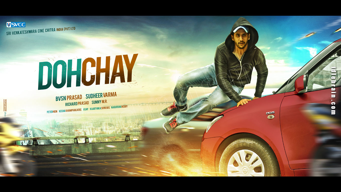 Dohchay wallpaper cinema posters Chaitanya & Kriti Sanon