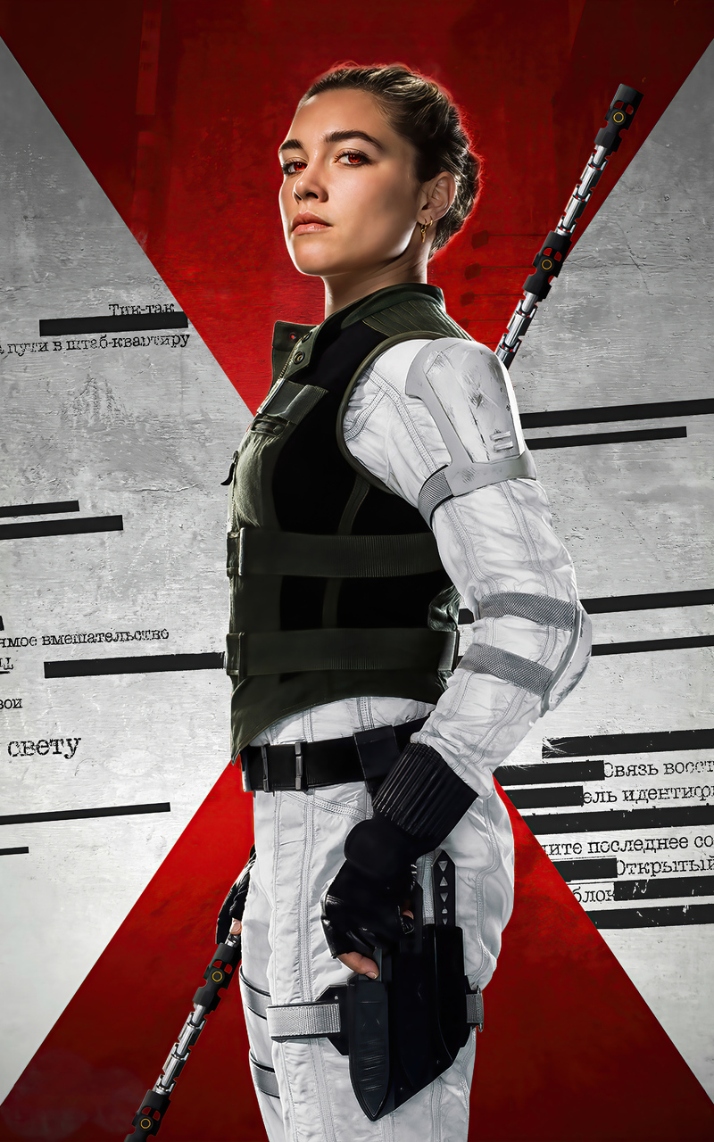 Florence Pugh X Black Widow Nexus 7, Samsung Galaxy Tab 10, Note Android Tablets HD 4k Wallpaper, Image, Background, Photo and Picture