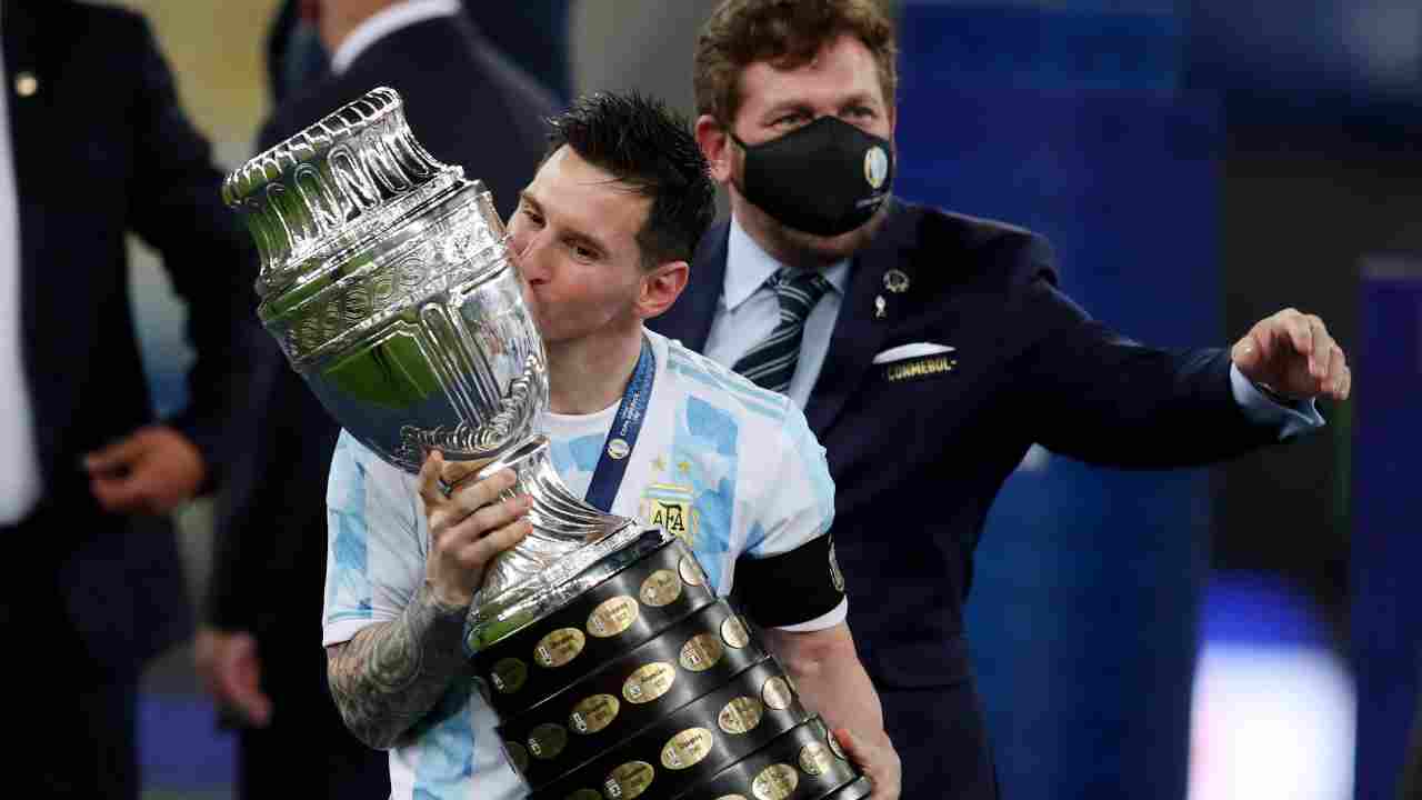 In Pics. Messi's Argentina Beat Brazil 1 0 To Win Copa America, First Major Title In 28 Years