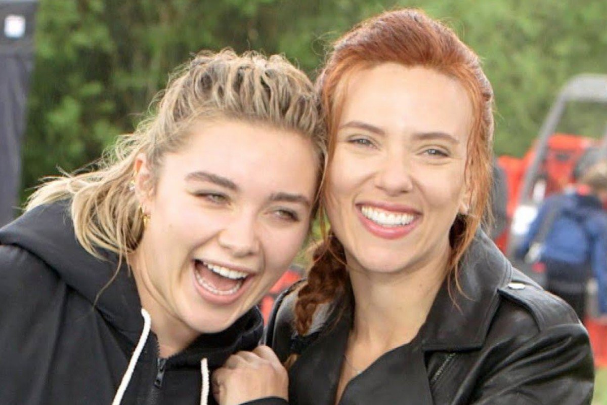 Black Widow Sisters: Scarlett Johansson And Florence Pugh Are Just As Tight Off Screen